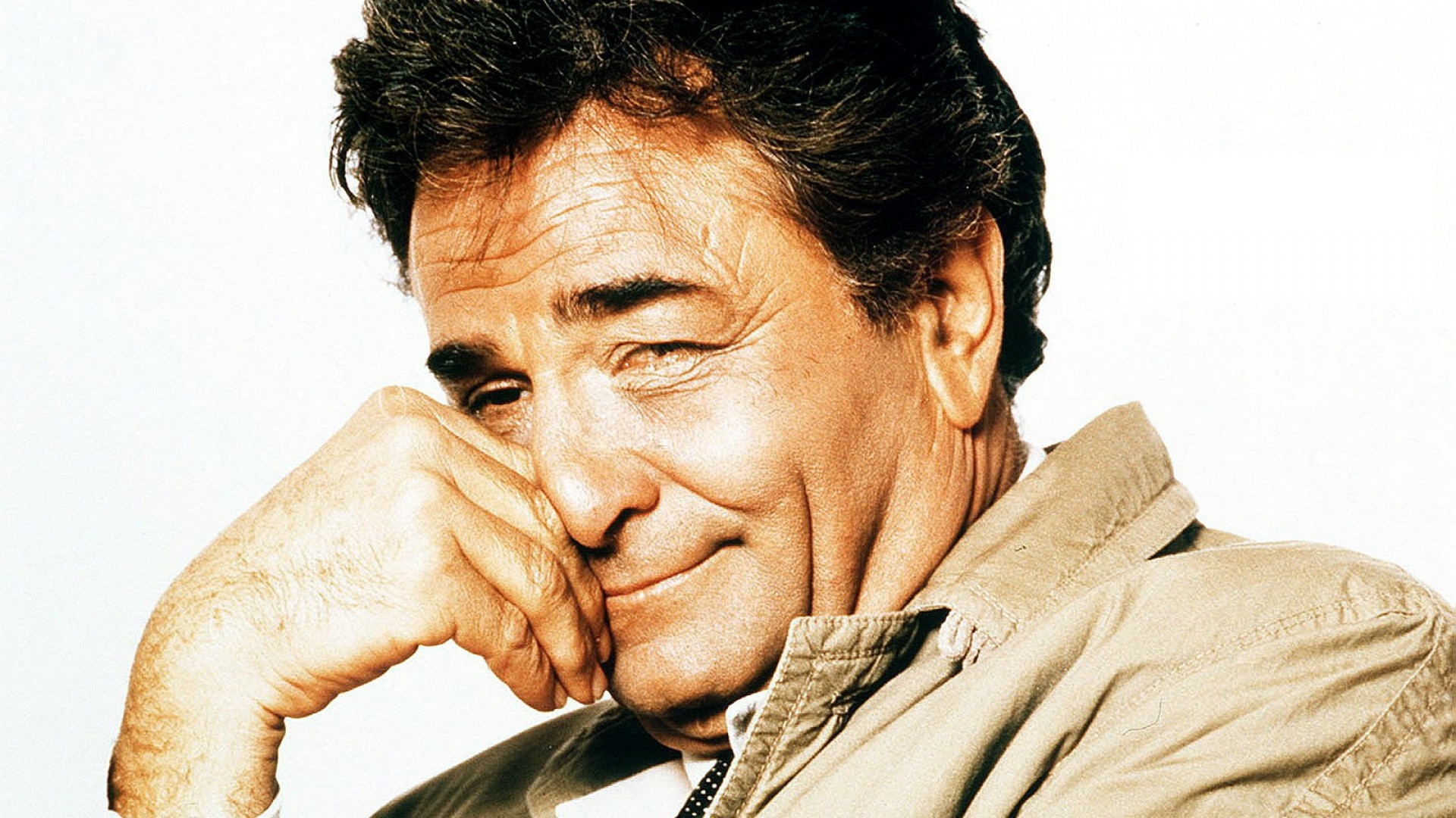 Columbo (Movie): The irascible, amiable Lieutenant Columbo, Played by Peter Falk, Synonymous with the role. 1920x1080 Full HD Background.