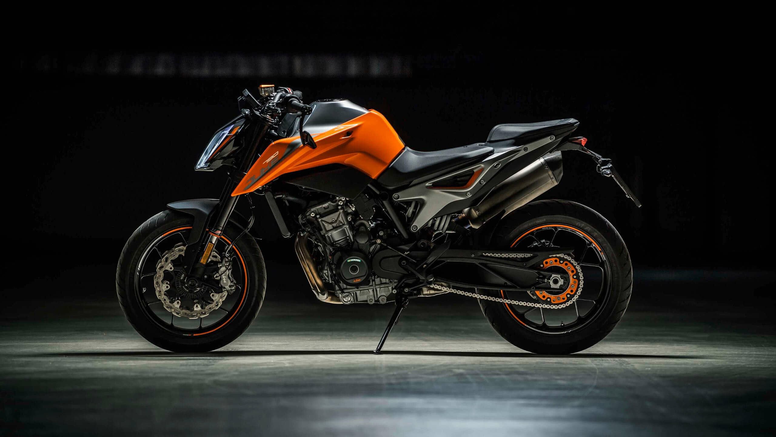 KTM motorcycles, Duke 790 model, WQHD wallpaper, Exhilarating speed, 2560x1440 HD Desktop