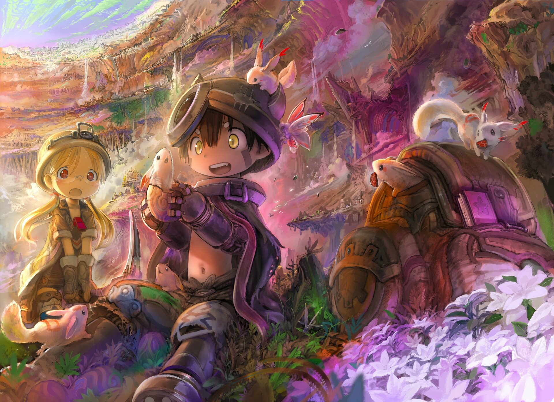 Made in Abyss (TV Series): The first season premiered on Adult Swim's Toonami programming block on January 16, 2022. 1920x1400 HD Wallpaper.