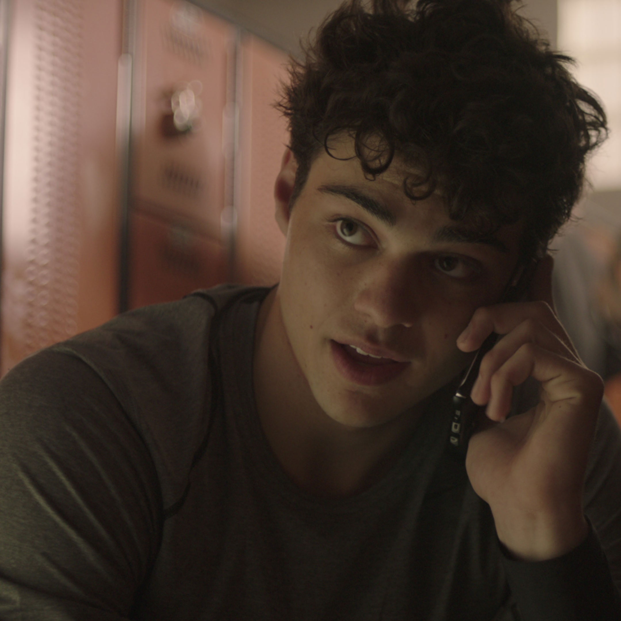 Noah Centineo (Movies), Off-script moment, Charming actor, Scene, 2160x2160 HD Phone