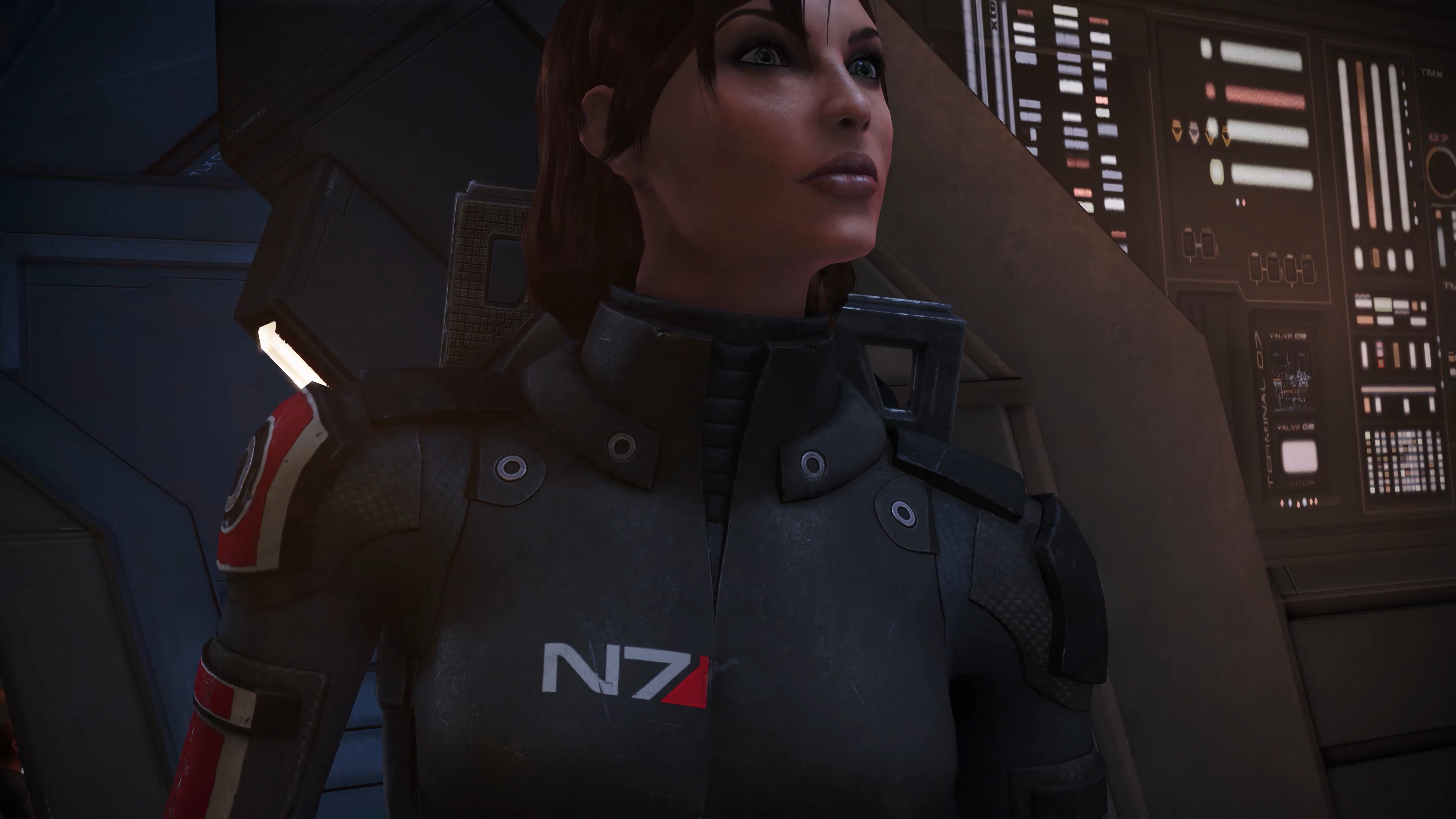 Mass Effect, Gaming, Legendary edition remaster, Screenshot comparison, 3840x2160 4K Desktop