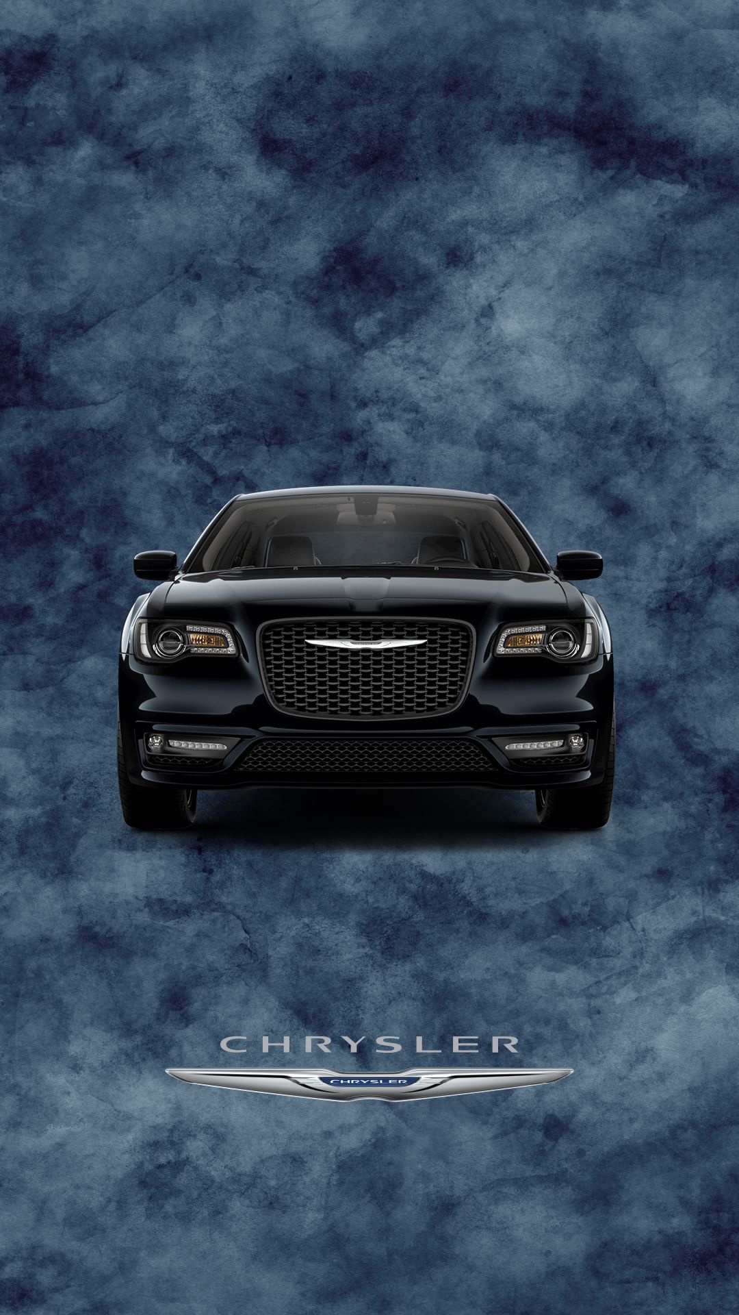 Chrysler 300, Iconic luxury sedan, SRT power, Chrysler logo, 1080x1920 Full HD Phone