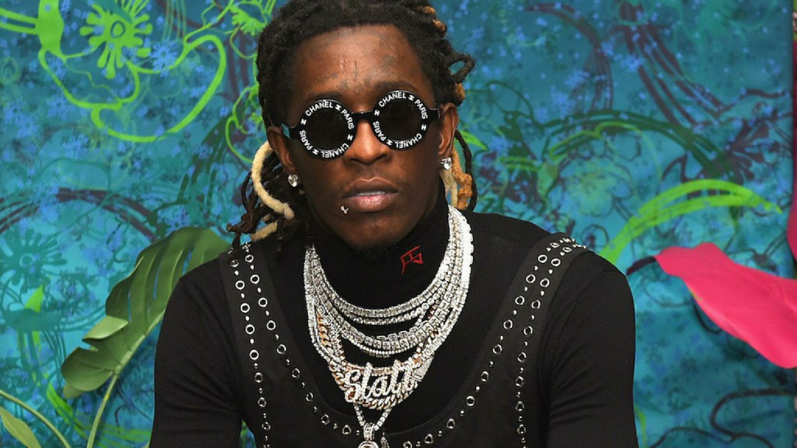 Young Thug: Released a series of independent mixtapes beginning in 2011 with I Came from Nothing. 2560x1440 HD Background.