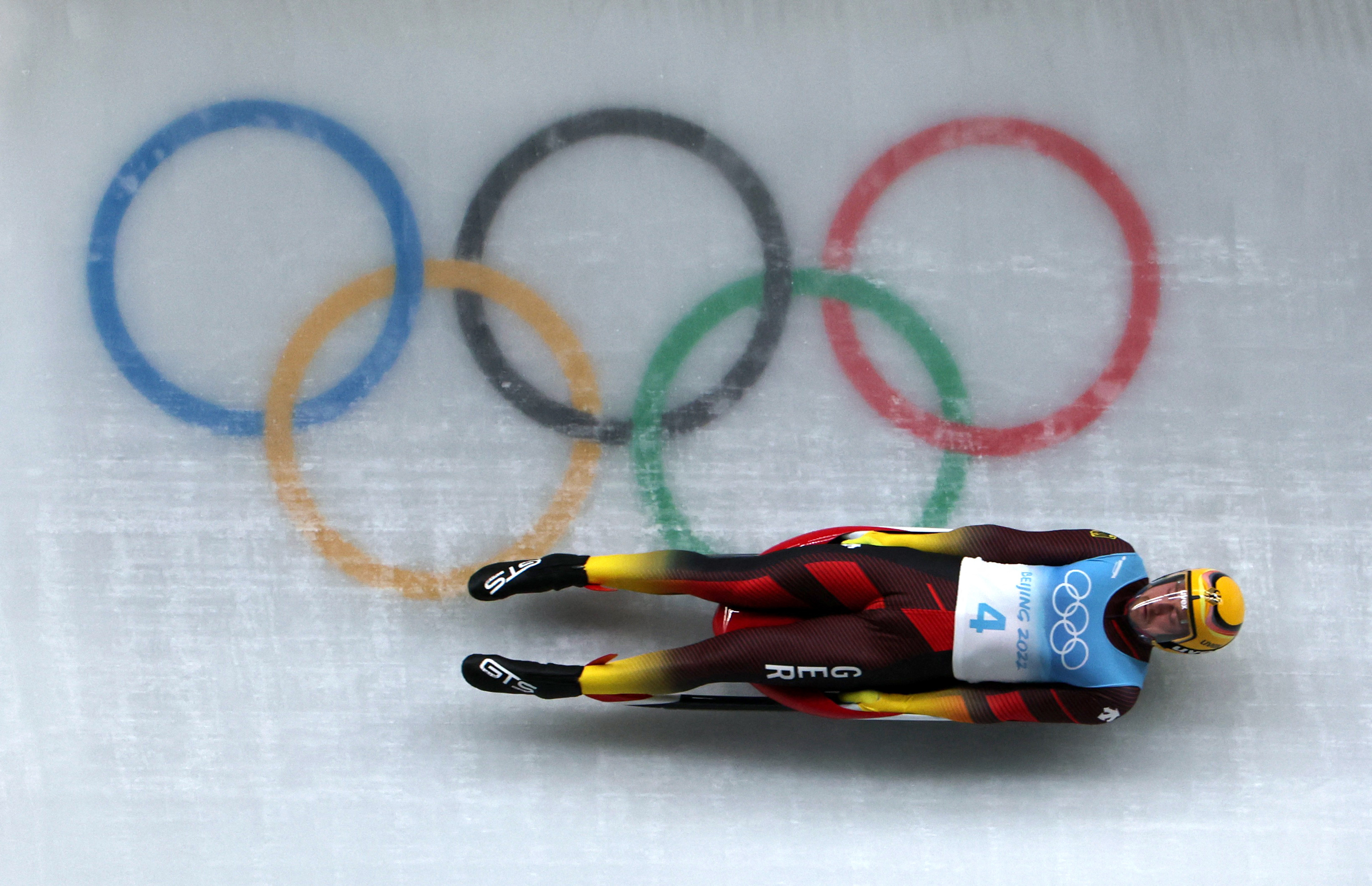 Luge: Johannes Ludwig, An Olympic gold medalist and a German luger, Beijing 2022. 3300x2140 HD Wallpaper.