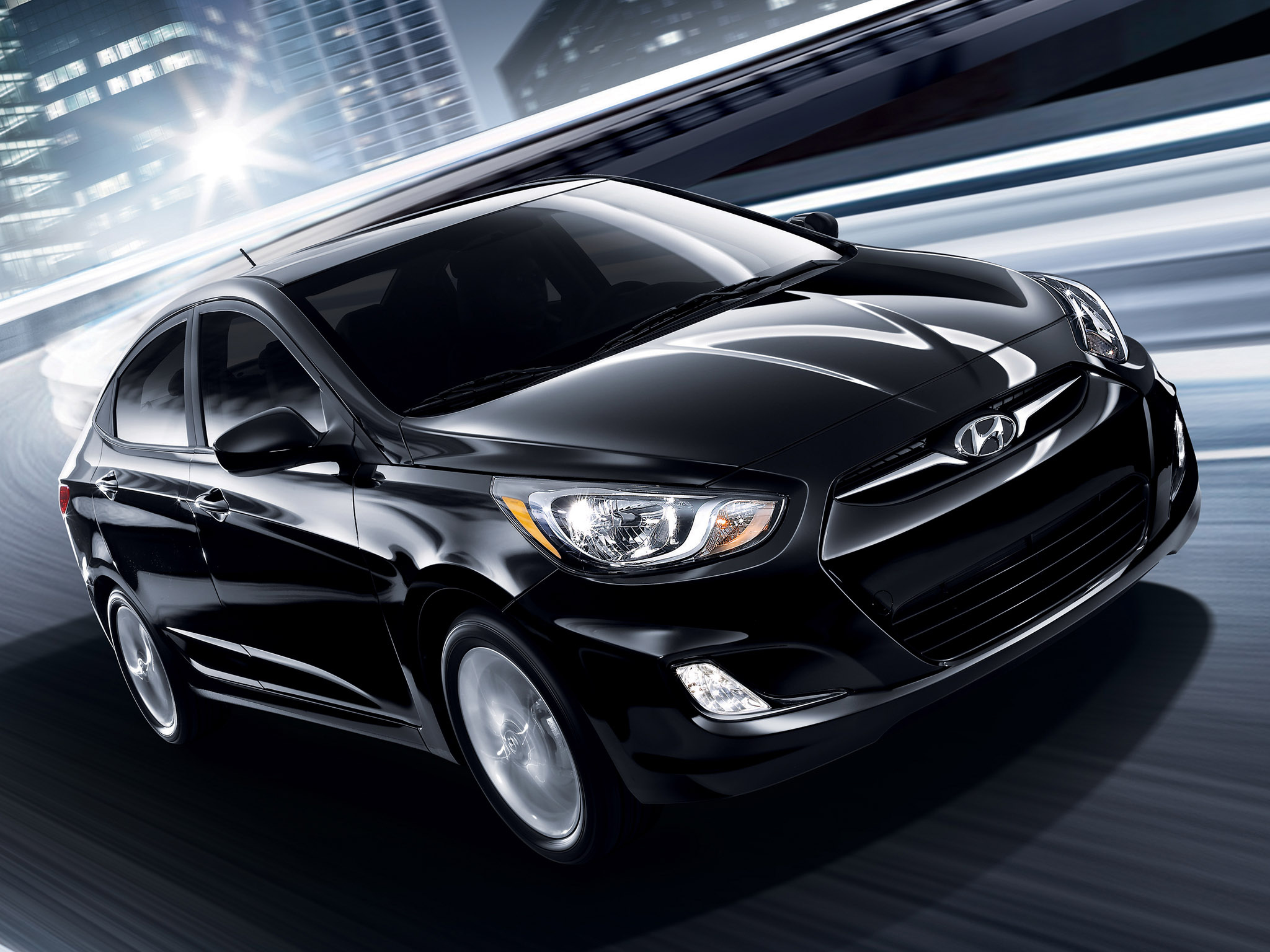 Hyundai Accent, Stylish sedan, Comfortable interior, Fuel-efficient, 2050x1540 HD Desktop
