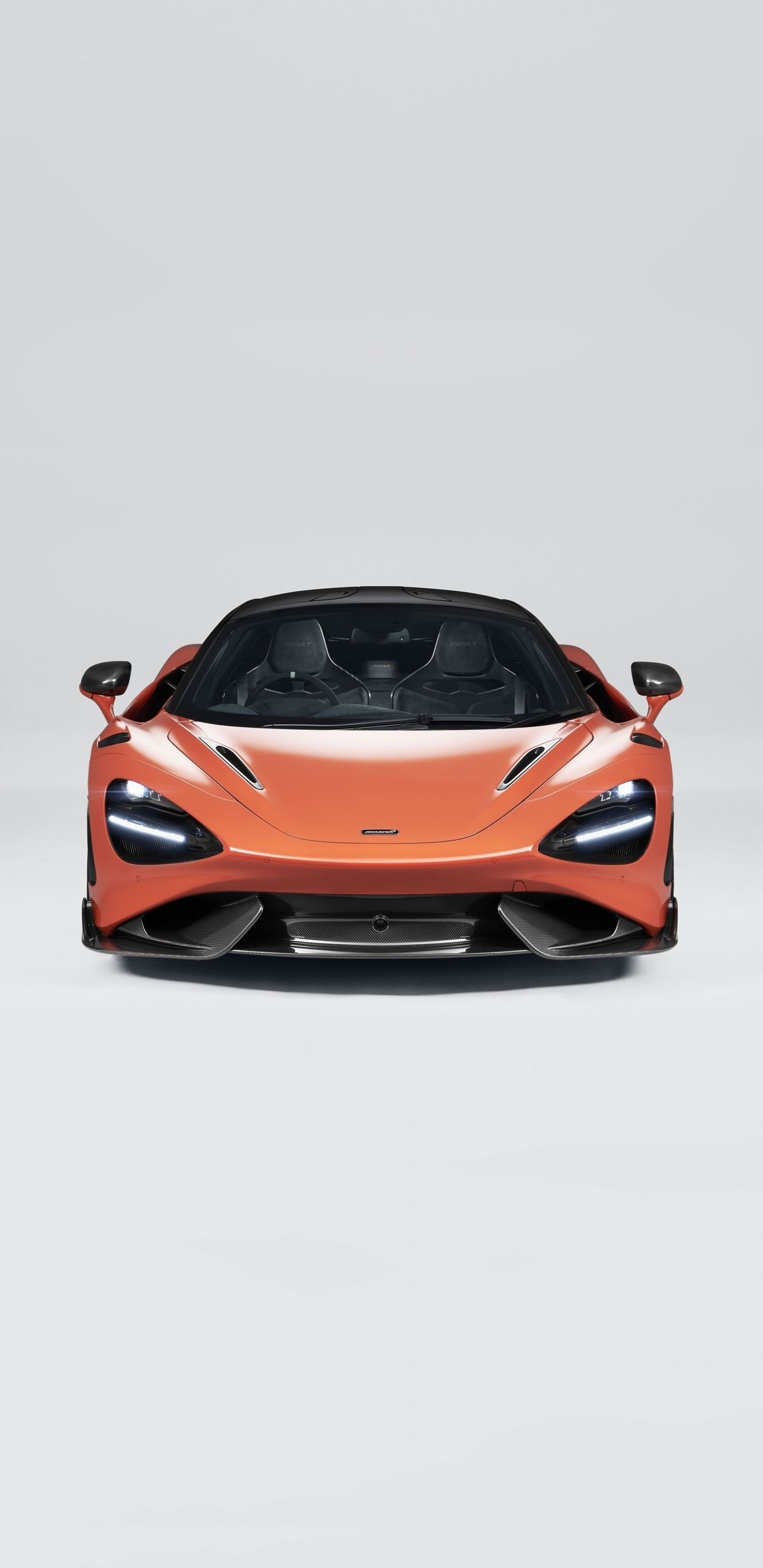 McLaren 765LT, Top free mclaren, Exhilarating performance, Sleek aerodynamic design, 1440x2960 HD Phone