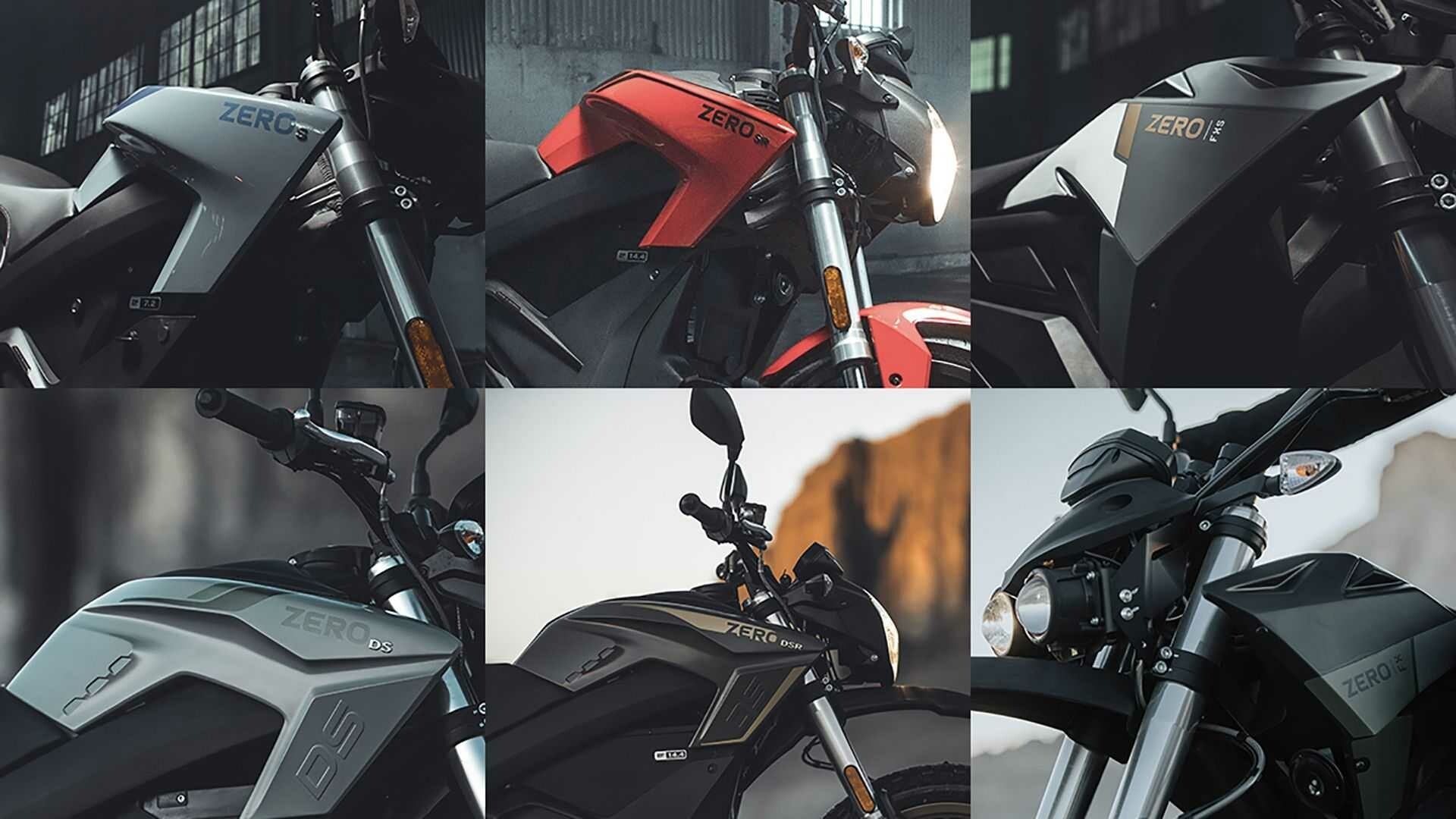 ZERO SR/S: Electric motorcycles, 2021 lineup, Z-Force electric powertrain. 1920x1080 Full HD Background.