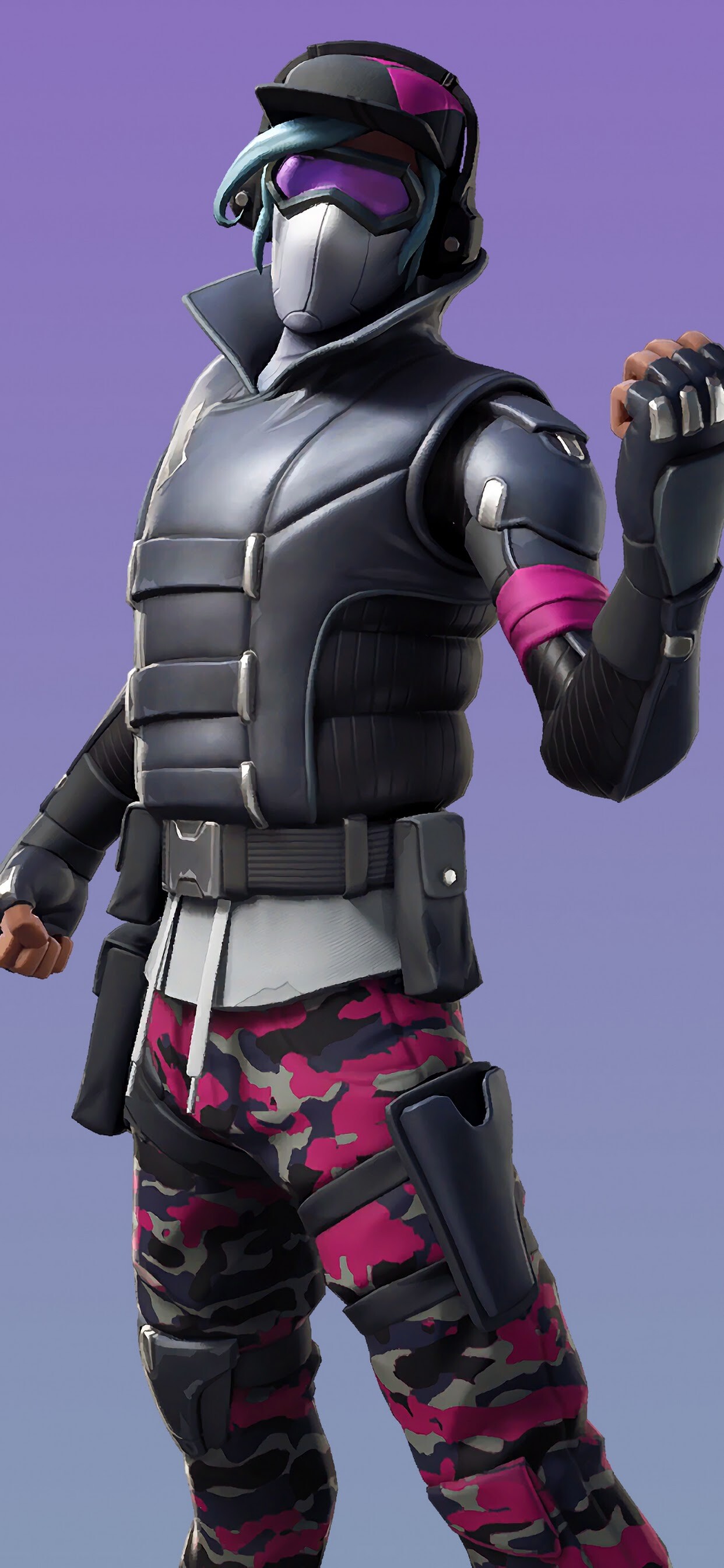 Fortnite: Fortnite Gage Skin Outfit, Chapter 1 Season 9, An Uncommon Outfit. 1250x2690 HD Wallpaper.