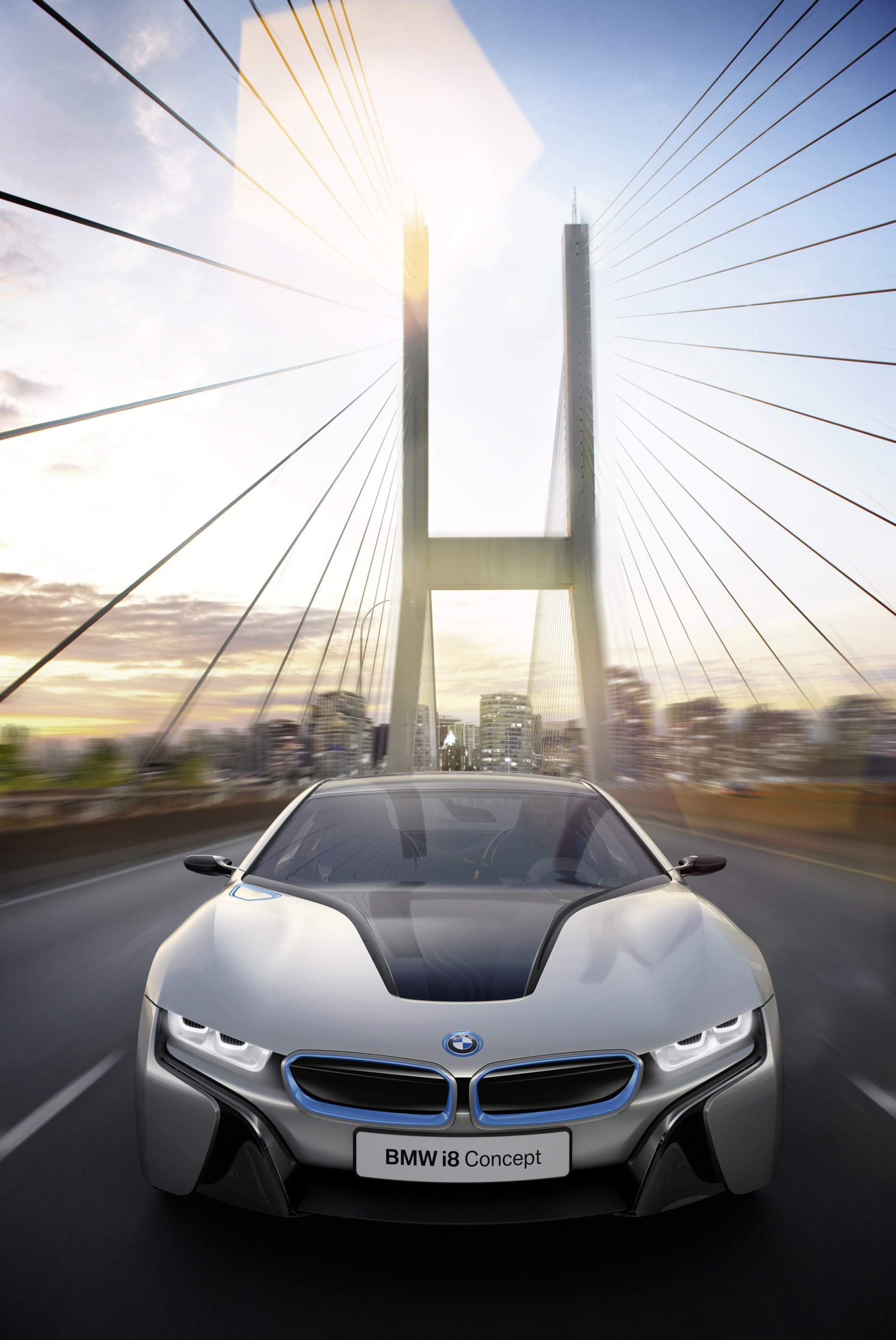 BMW i8 Concept 2011, High-resolution picture, Futuristic car design, Unprecedented innovation, Visionary engineering, 1920x2870 HD Handy