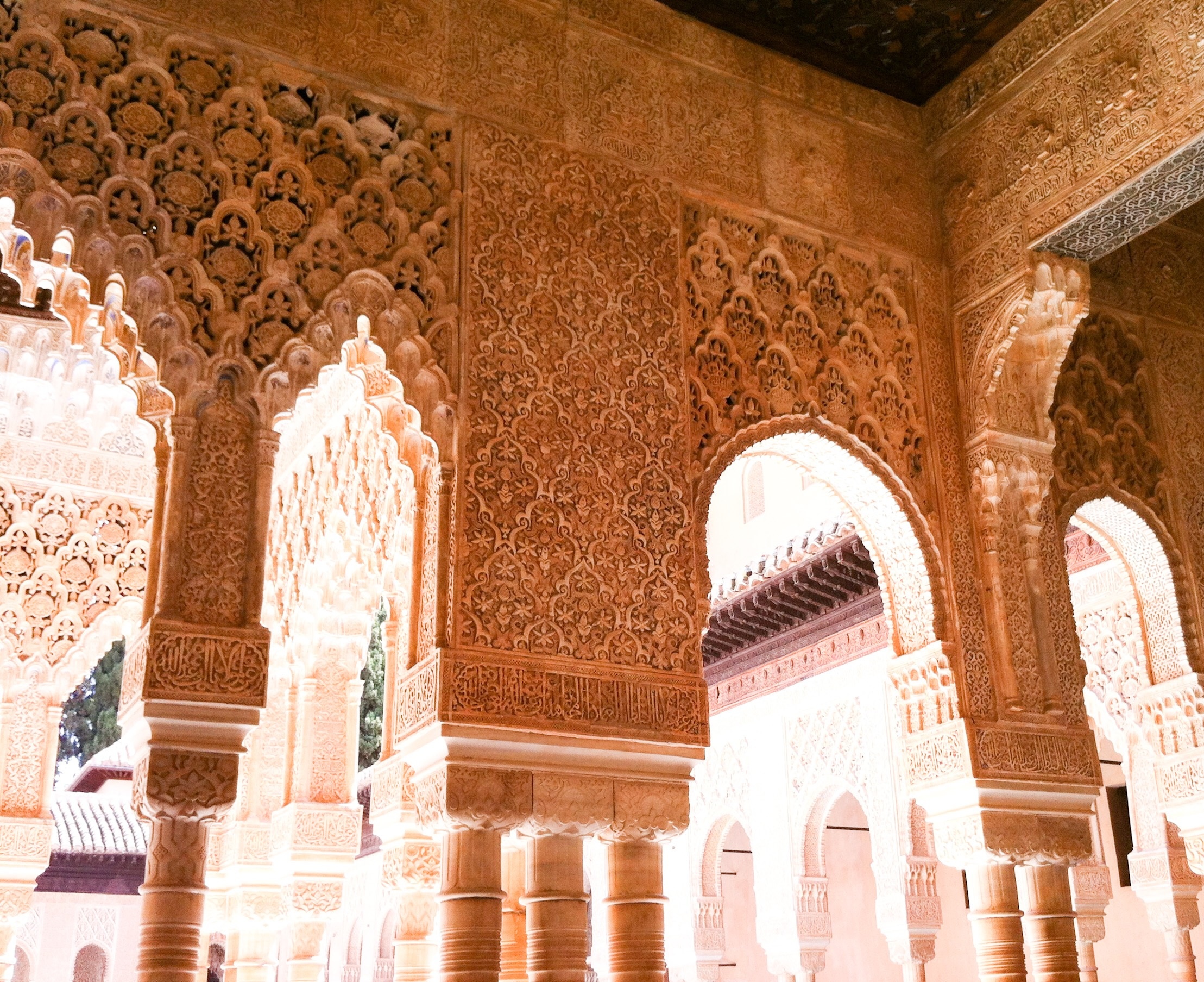 The Alhambra, Nasrid images, Spain, Travels, 2220x1810 HD Desktop