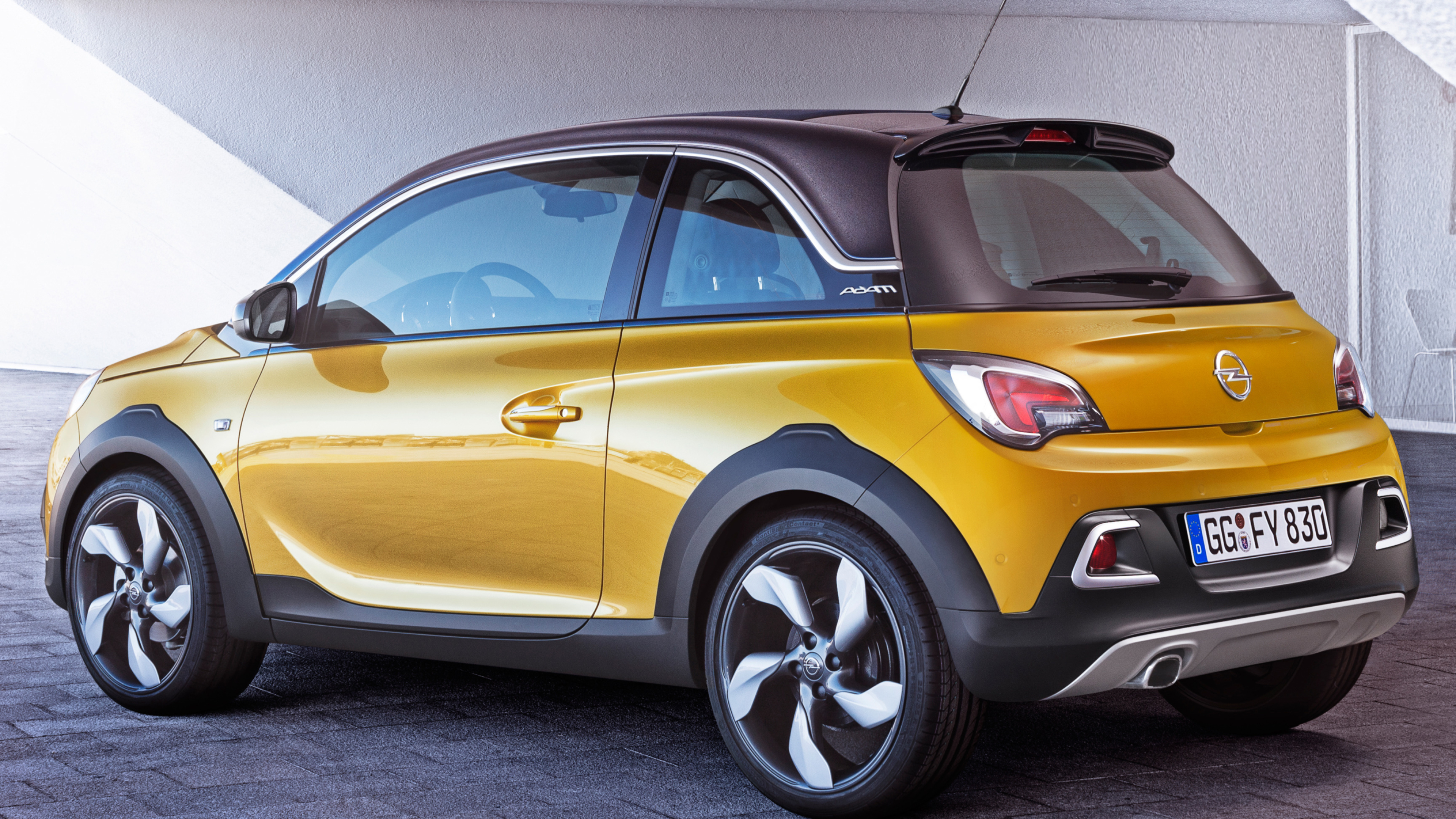 Opel Adam, Auto design, Rocks variant, Bold and rugged, 3840x2160 4K Desktop