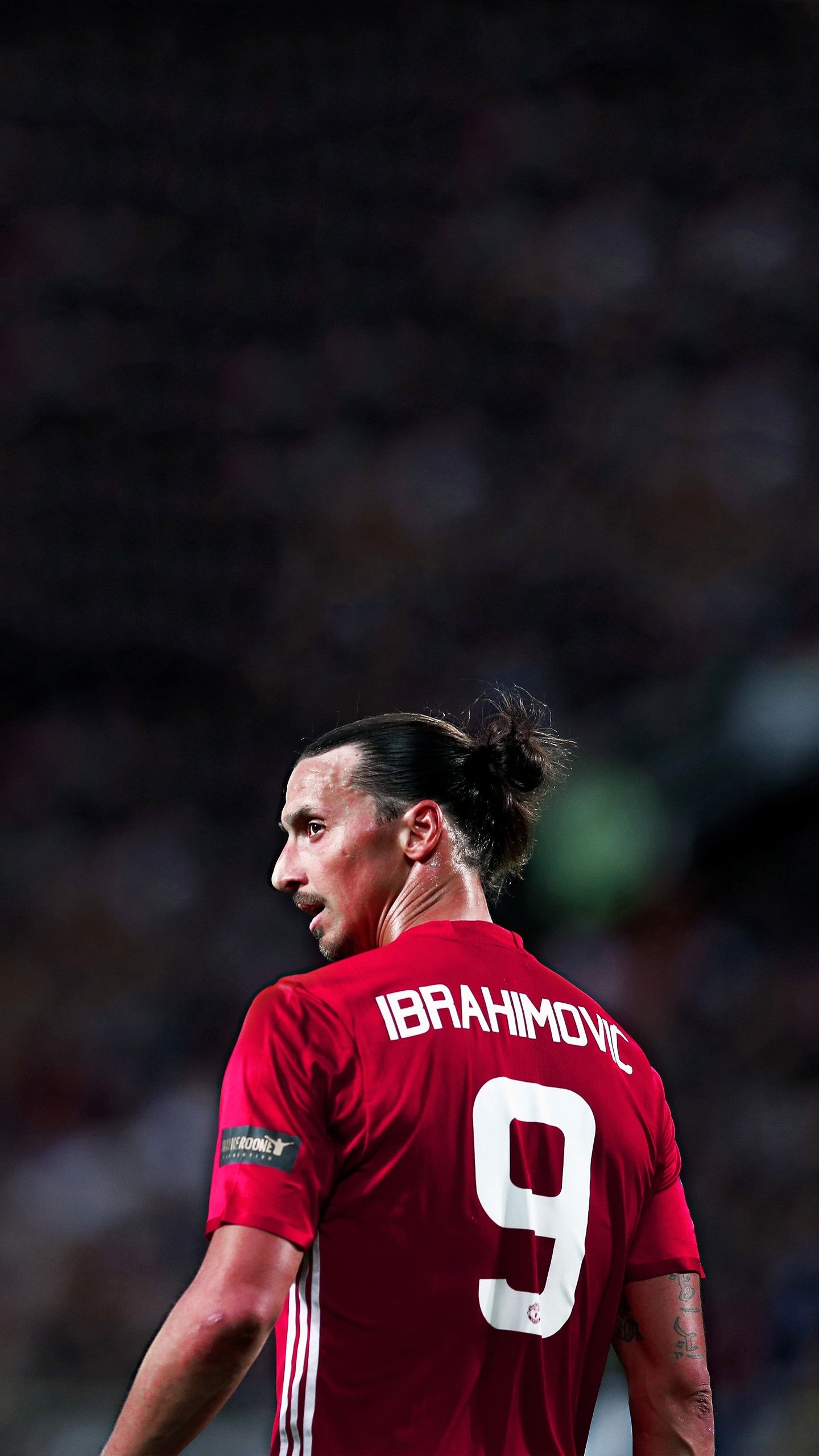 Ibrahimovic, Milan legend, Foggy atmosphere, Sports icon, 1440x2560 HD Phone