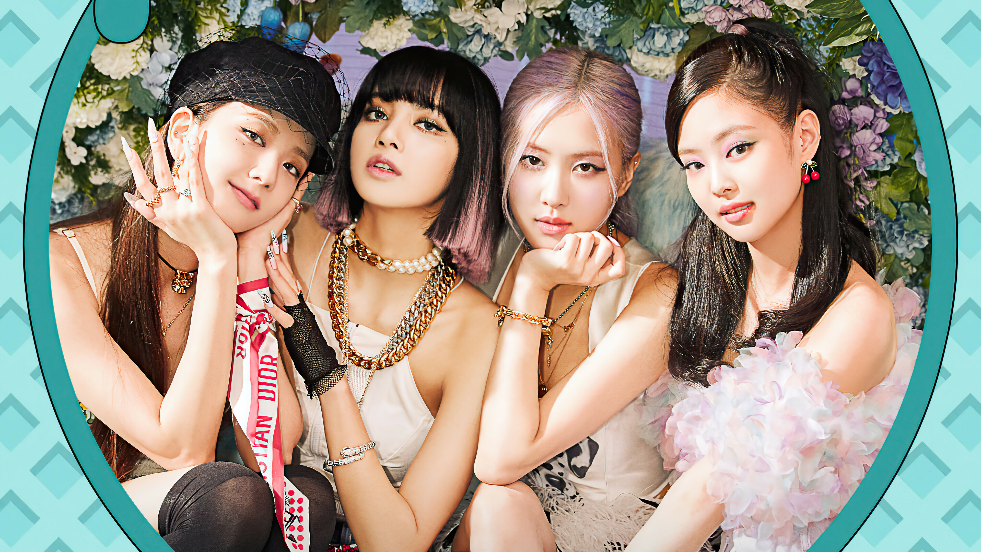 BLACKPINK: Jisoo, Jennie, Rosé, and Lisa, K-pop, Girl group. 3840x2160 4K Background.