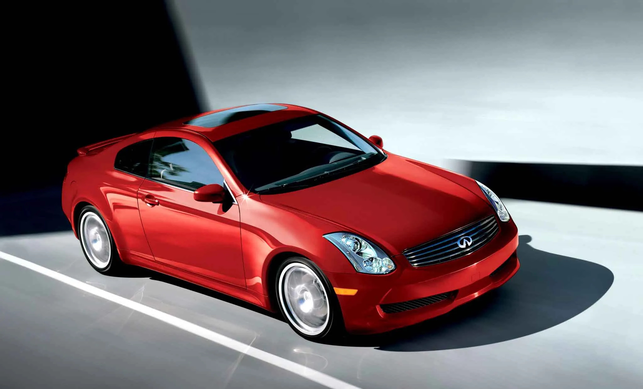 Infiniti G35 Coupe, Refined sports car, Luxury coupe, Stylish design, 2050x1240 HD Desktop