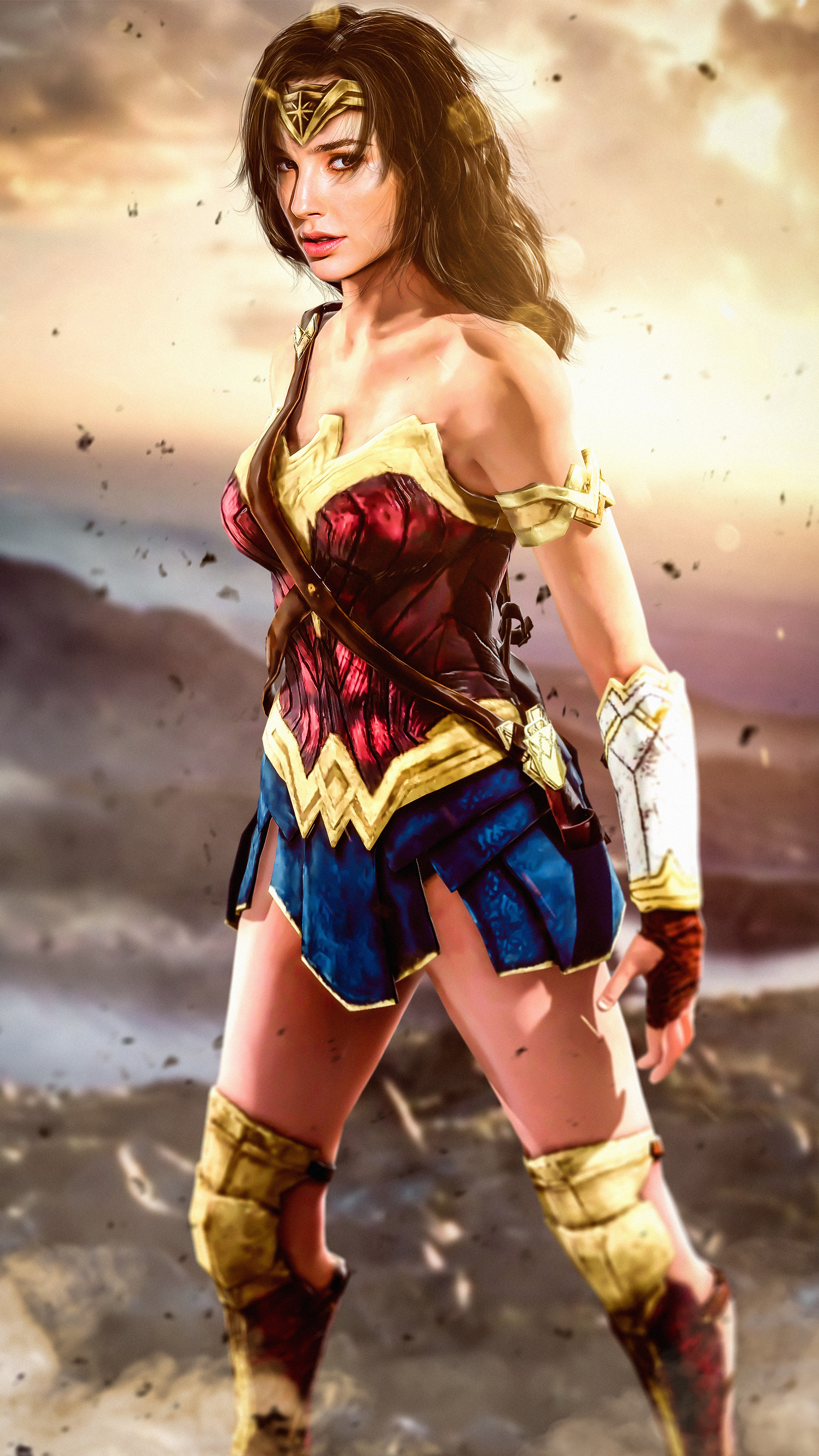 Wonder Woman movie, 2019 movie, Sony Xperia X, HD 4K wallpapers, 2160x3840 4K Phone