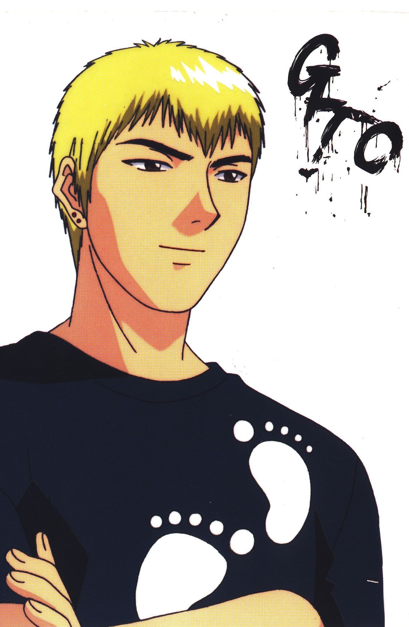 Great Teacher Onizuka: GTO, A 22-year-old blonde-haired biker, Impressive fighting skills. 1400x2140 HD Wallpaper.