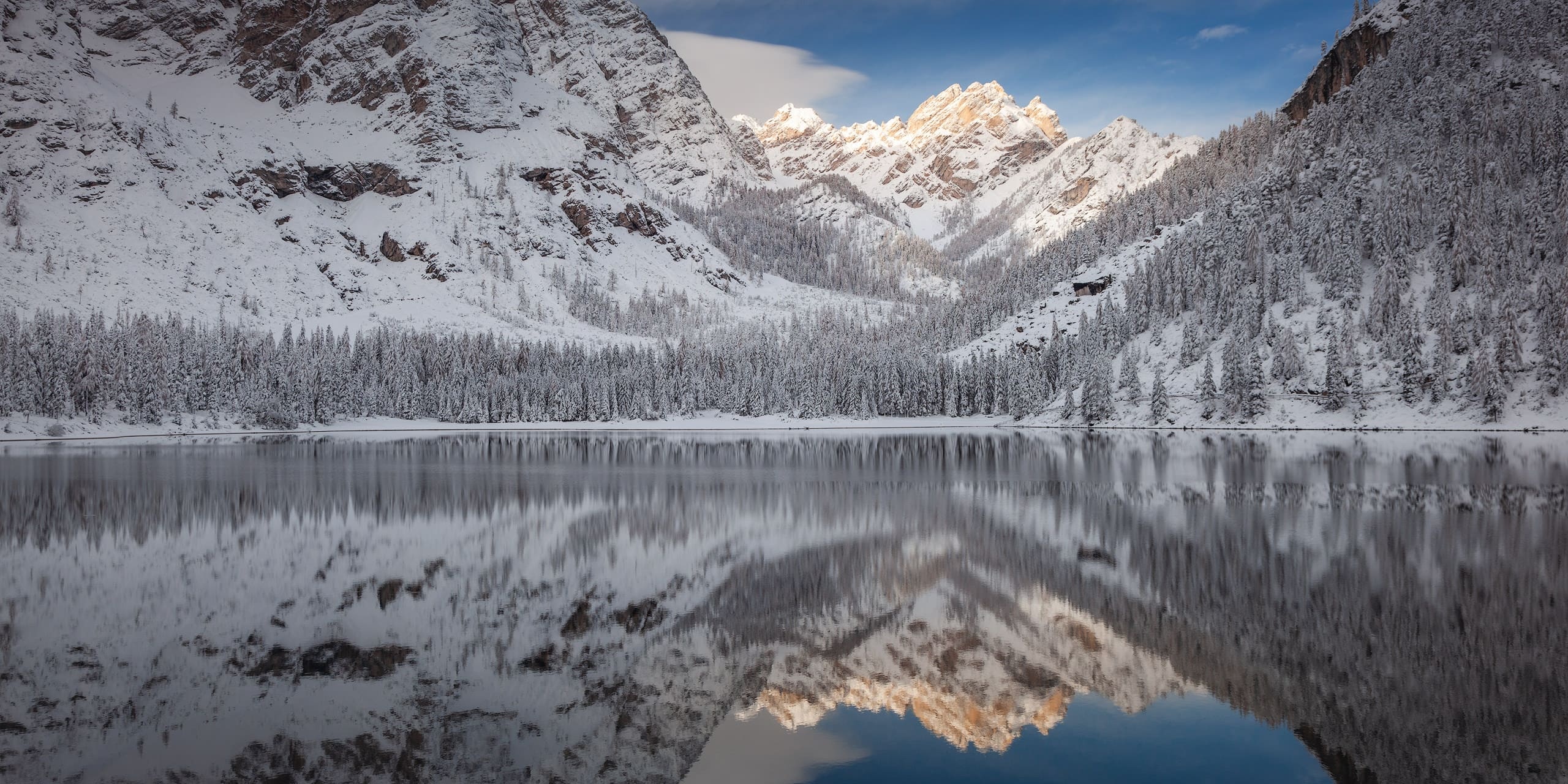 Altai Mountains, Winter landscapes, 2560x1280 Dual Screen Desktop