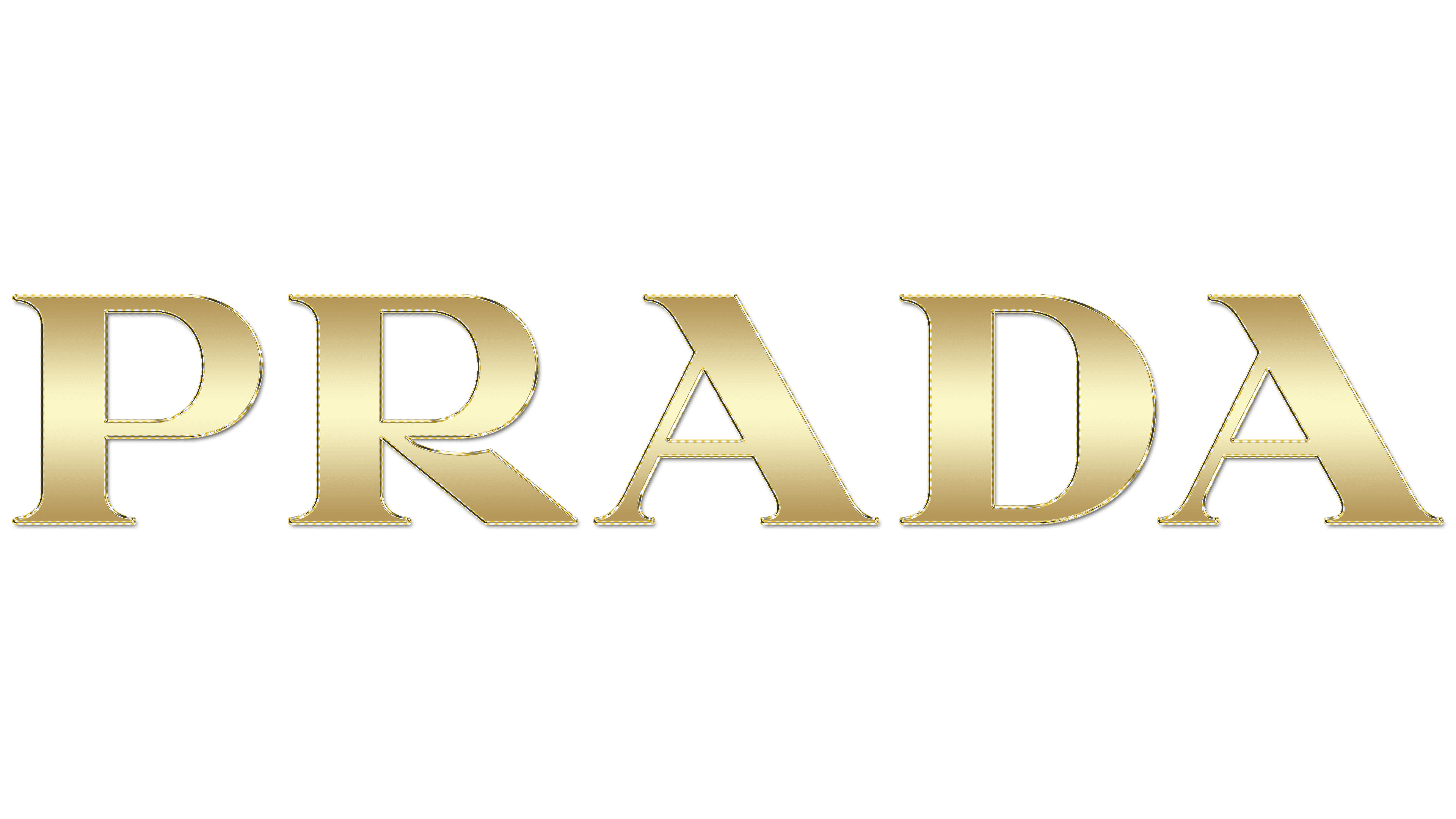 Prada: A fashion house founded in 1913 by Mario Prada, Luxury goods. 3840x2160 4K Background.