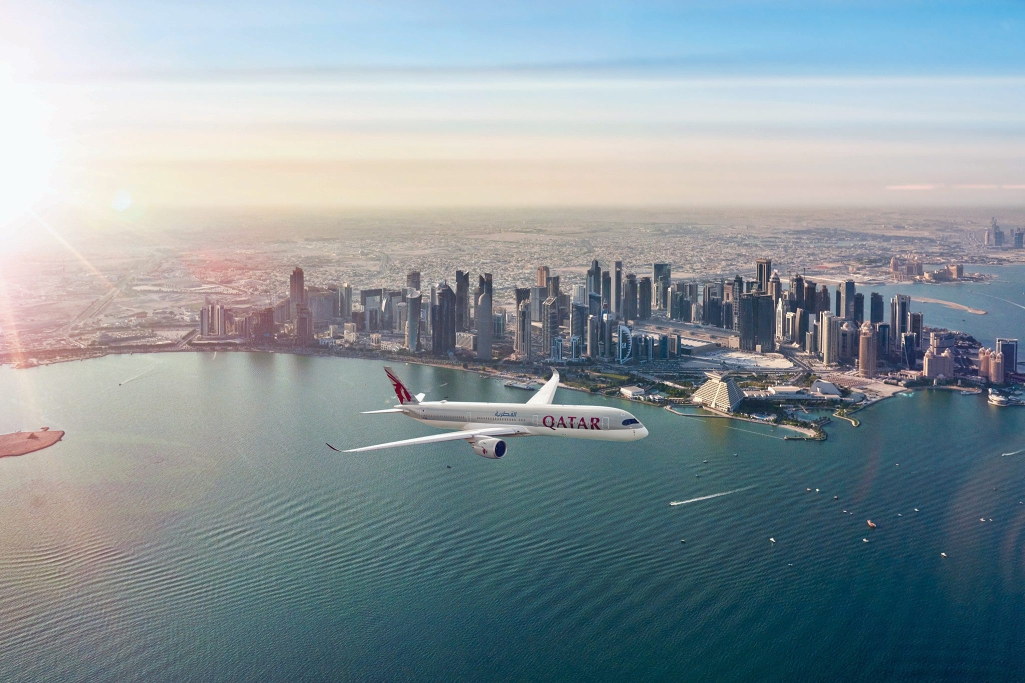 Qatar Airways, Privilege Club Platinum, Loyalty program, Travel benefits, 2050x1370 HD Desktop