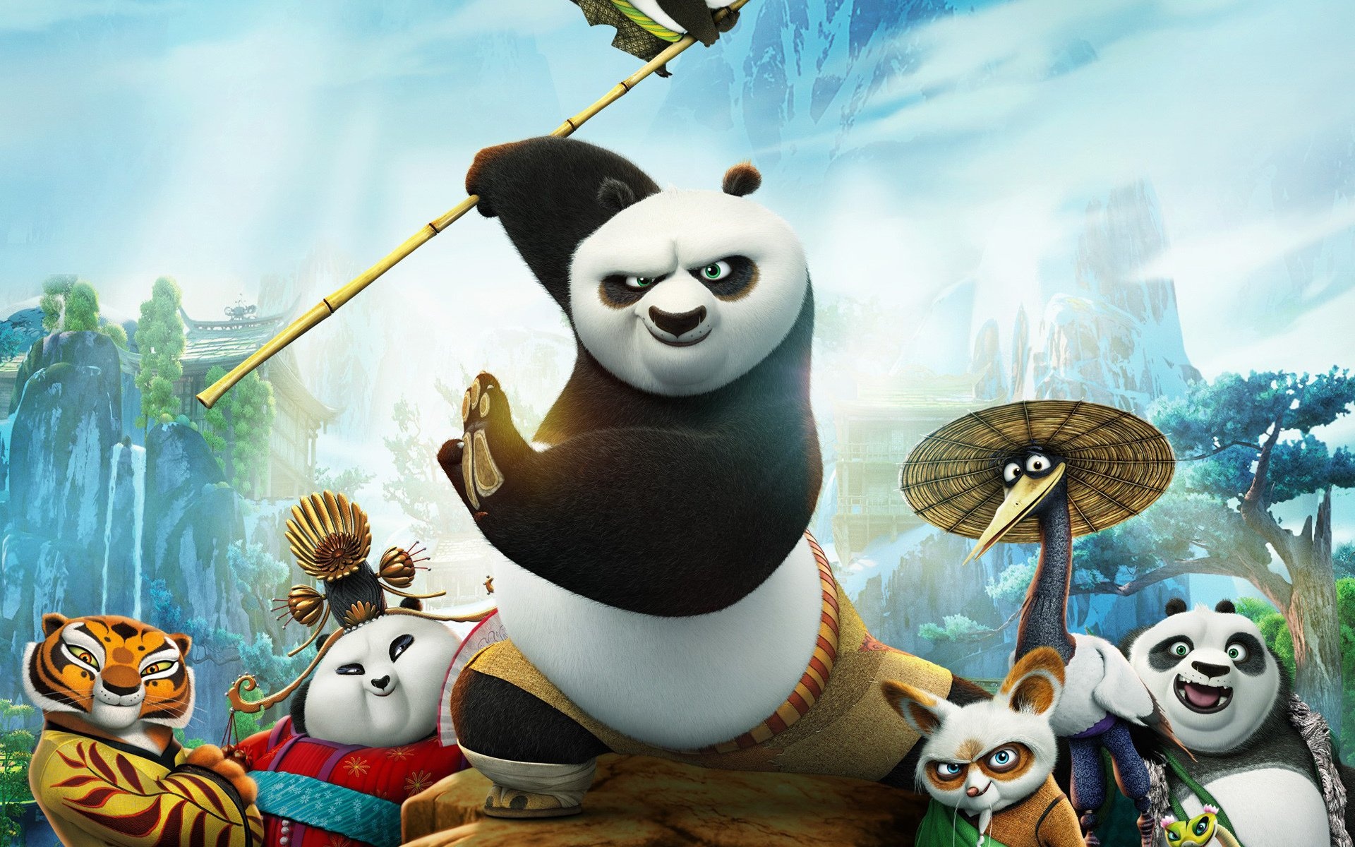 Kung Fu Panda, Animation, Movie, Wallpaper, 1920x1200 HD Desktop