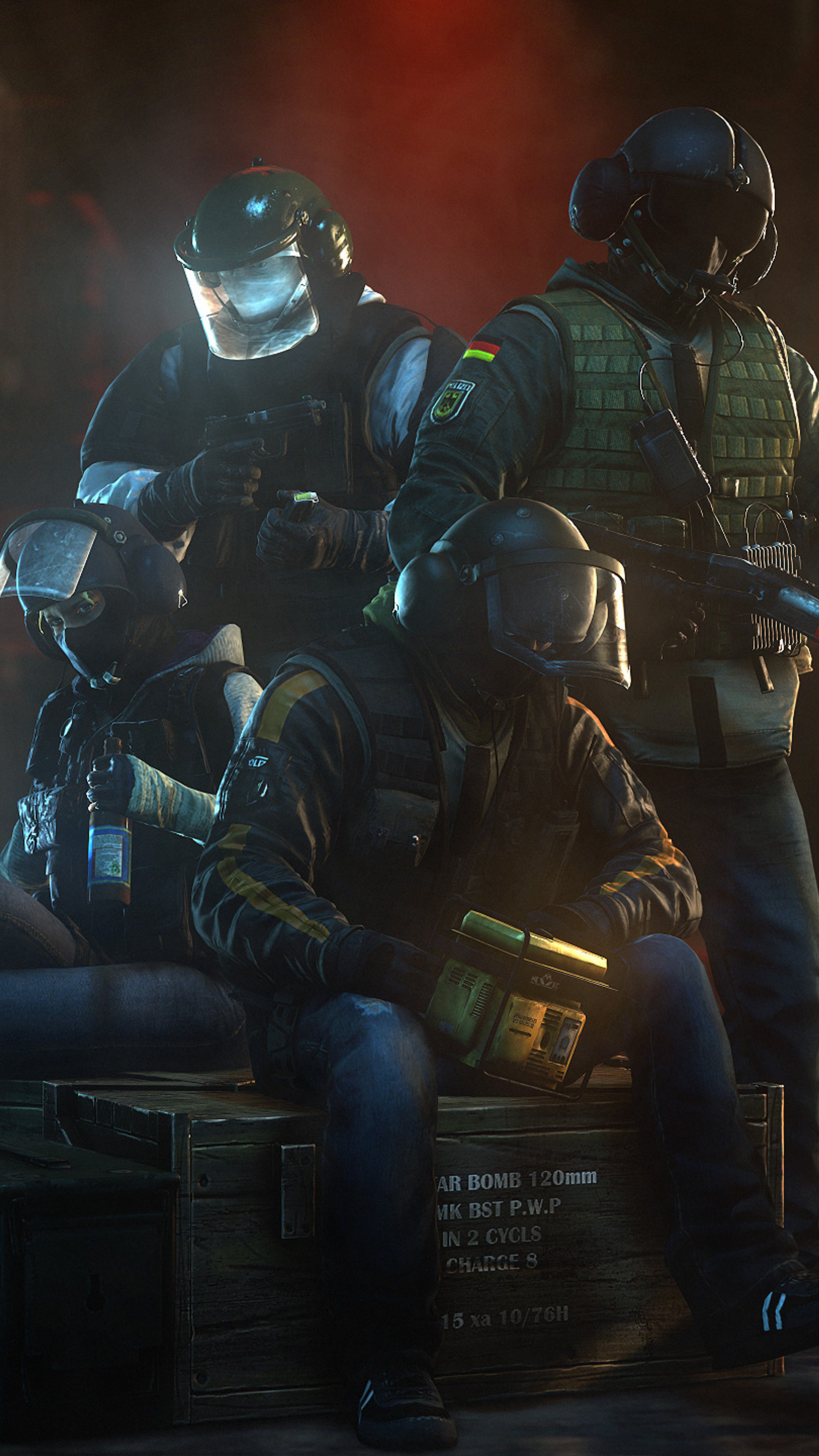 Rainbow Six Extraction: Tom Clancy, Siege, Each play session known as an "incursion". 2160x3840 4K Wallpaper.