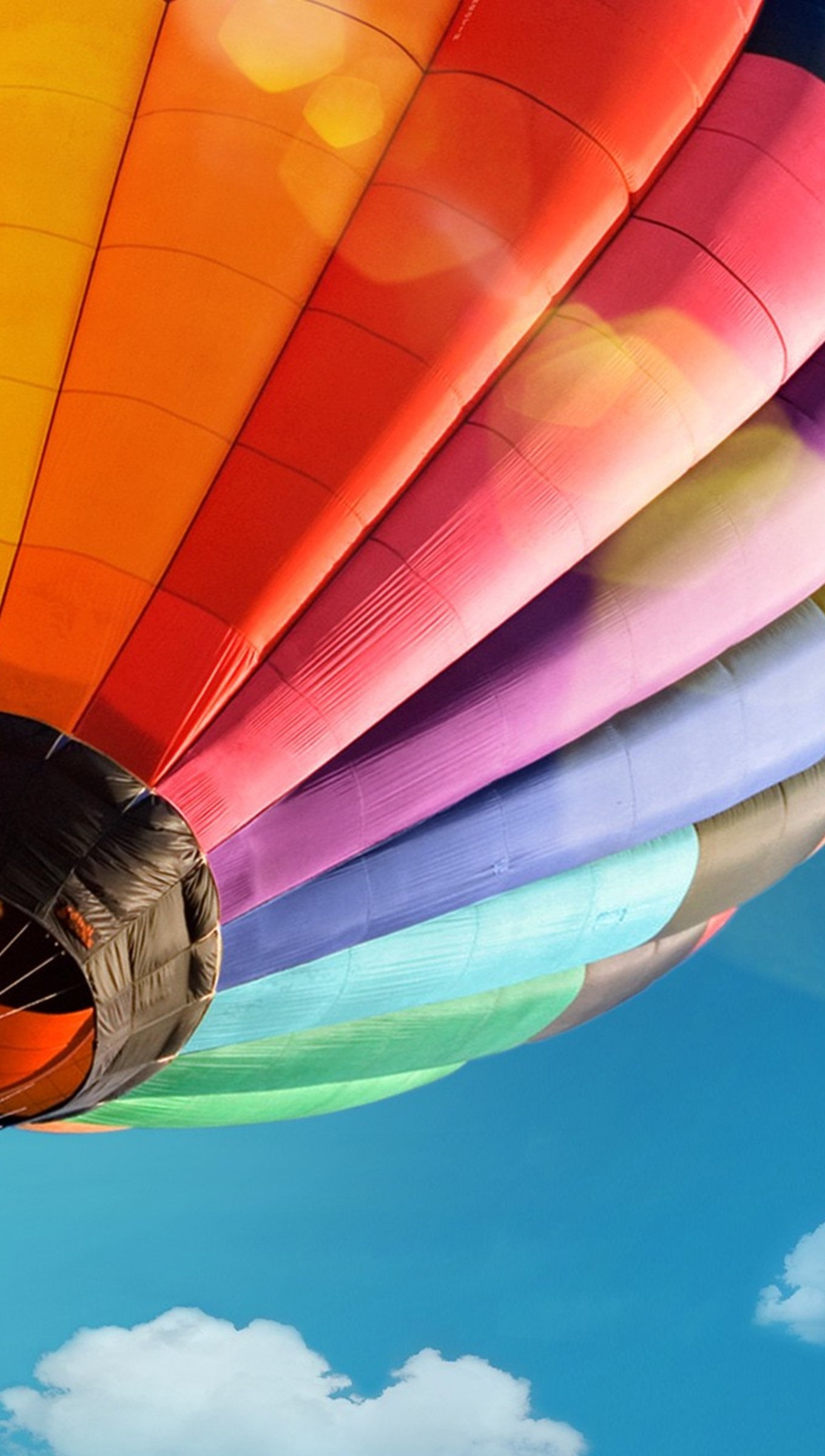 Hopper Ballooning: Hot air balloon, Lighter-than-air aircraft, Windsports and recreational activity. 1360x2400 HD Background.
