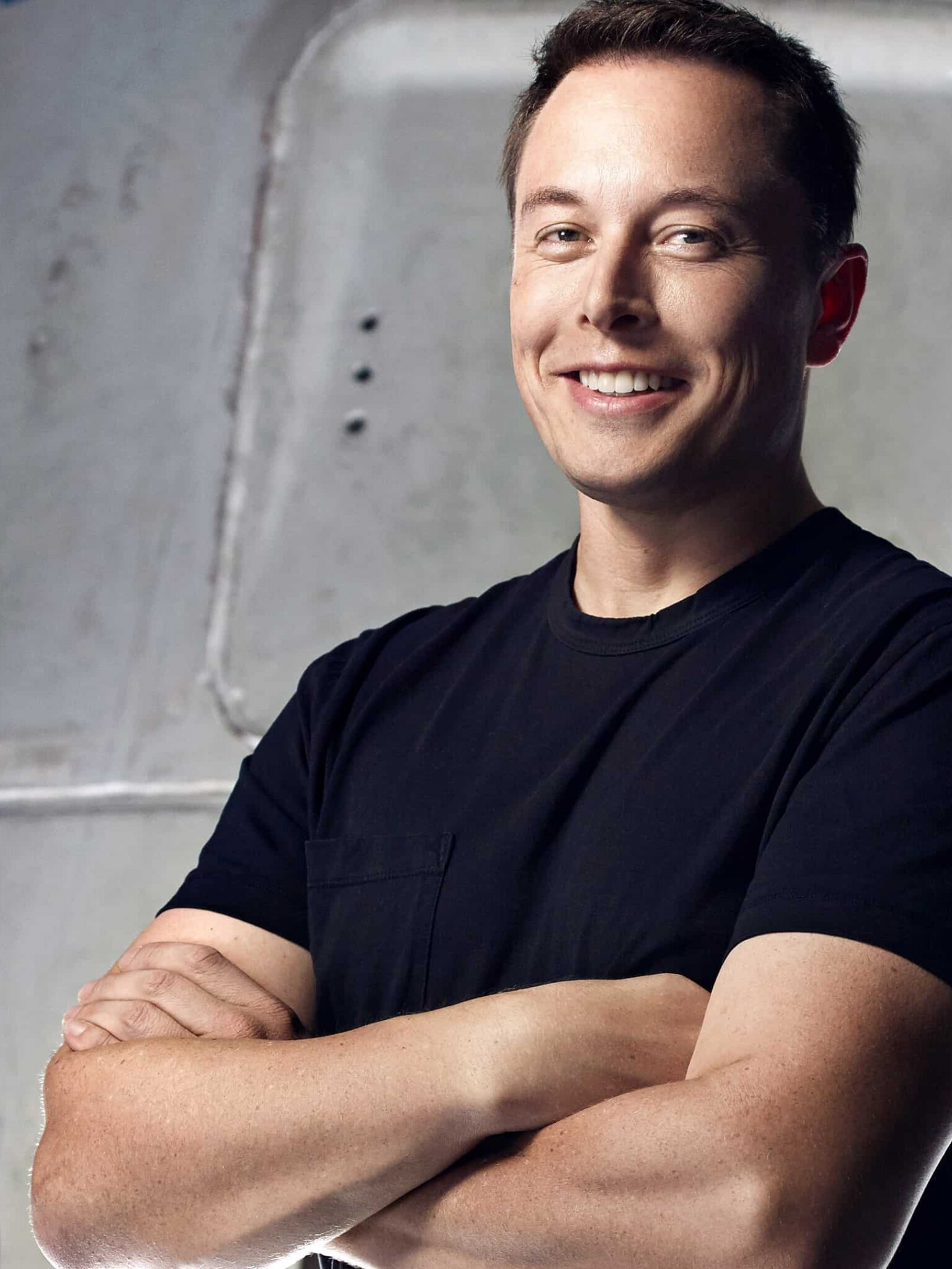 Elon Musk: South African-born American entrepreneur. 1540x2050 HD Wallpaper.