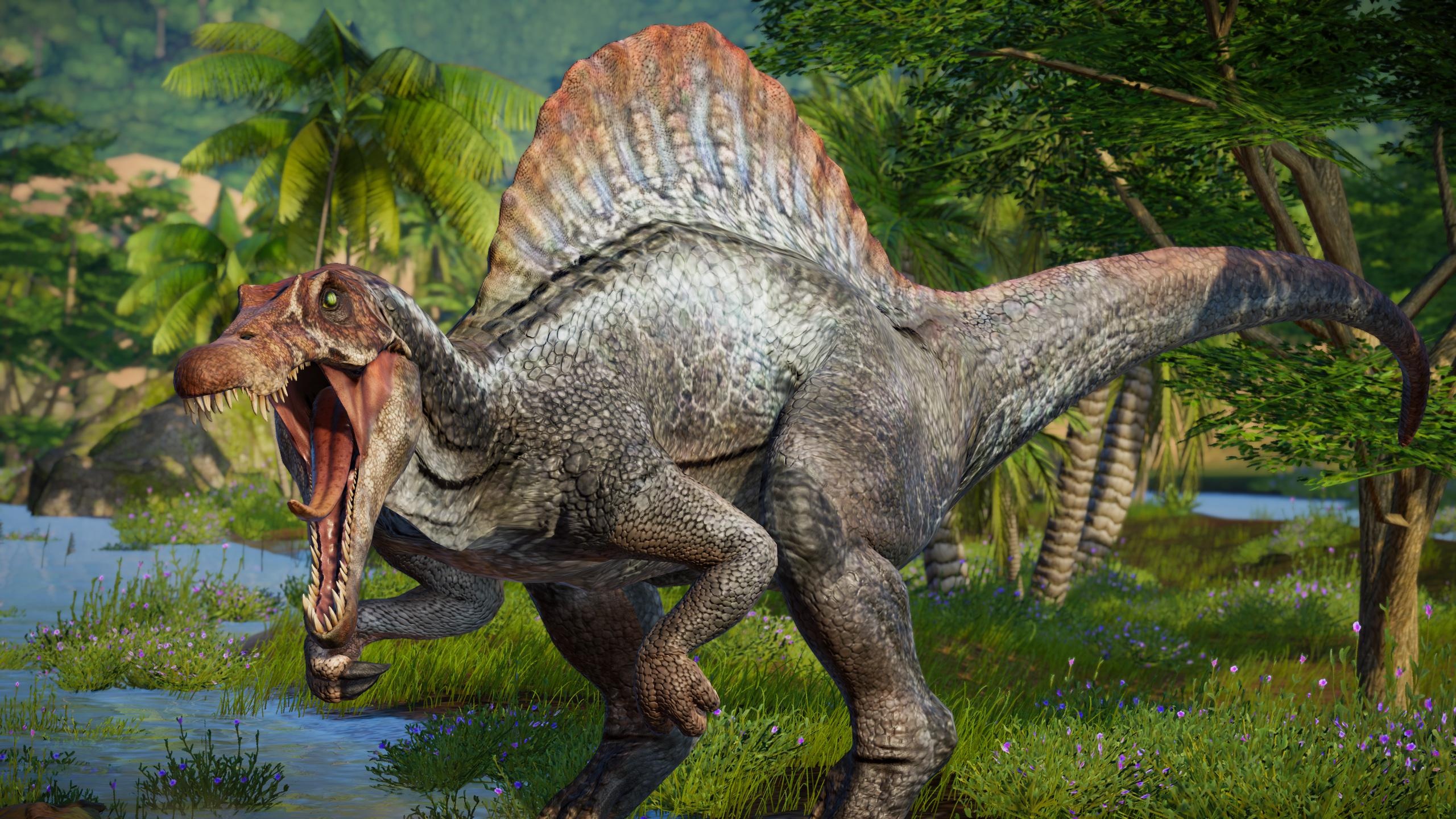 Jurassic Park spinosaurus, Top wallpapers, Park adventure, Iconic dinosaur, 2560x1440 HD Desktop