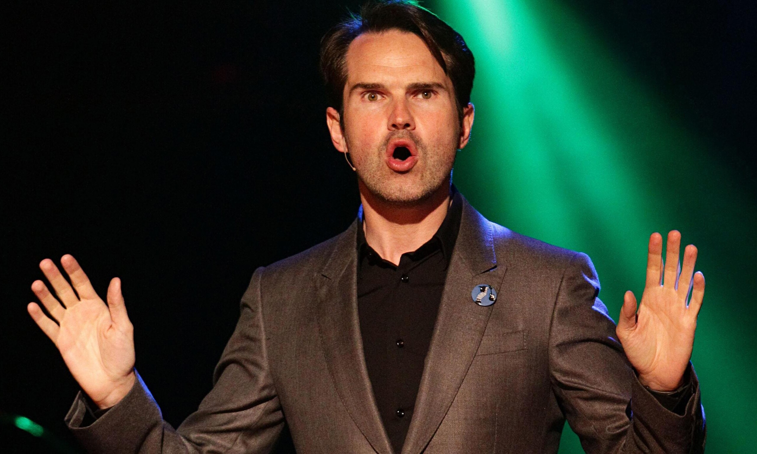 Jimmy Carr: Famed for his award-winning stand-up and TV presenting roles, Roast Battle on Comedy Central, the UK. 2560x1540 HD Background.