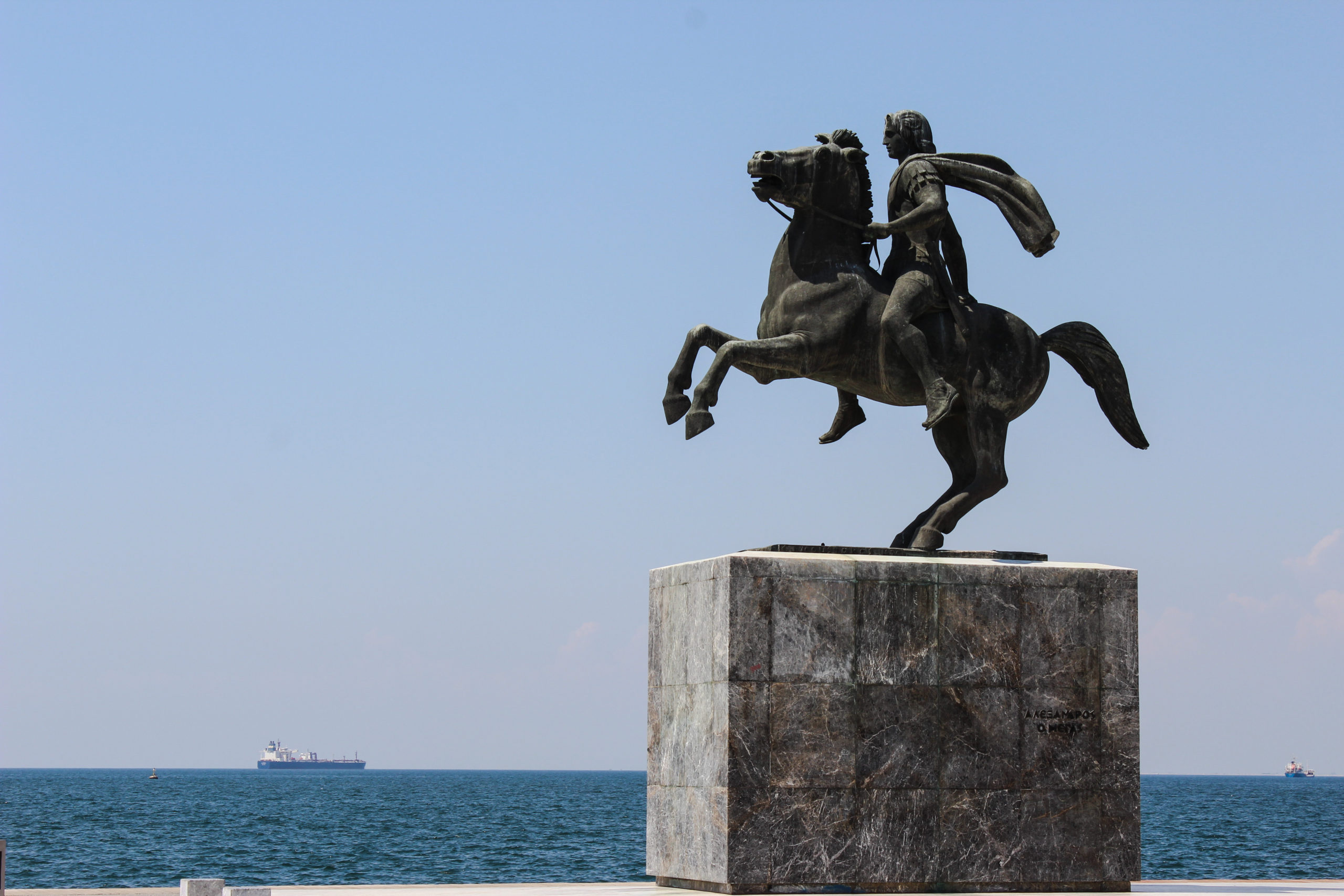 Alexander the Great, Monument, Thessaloniki, 2560x1710 HD Desktop