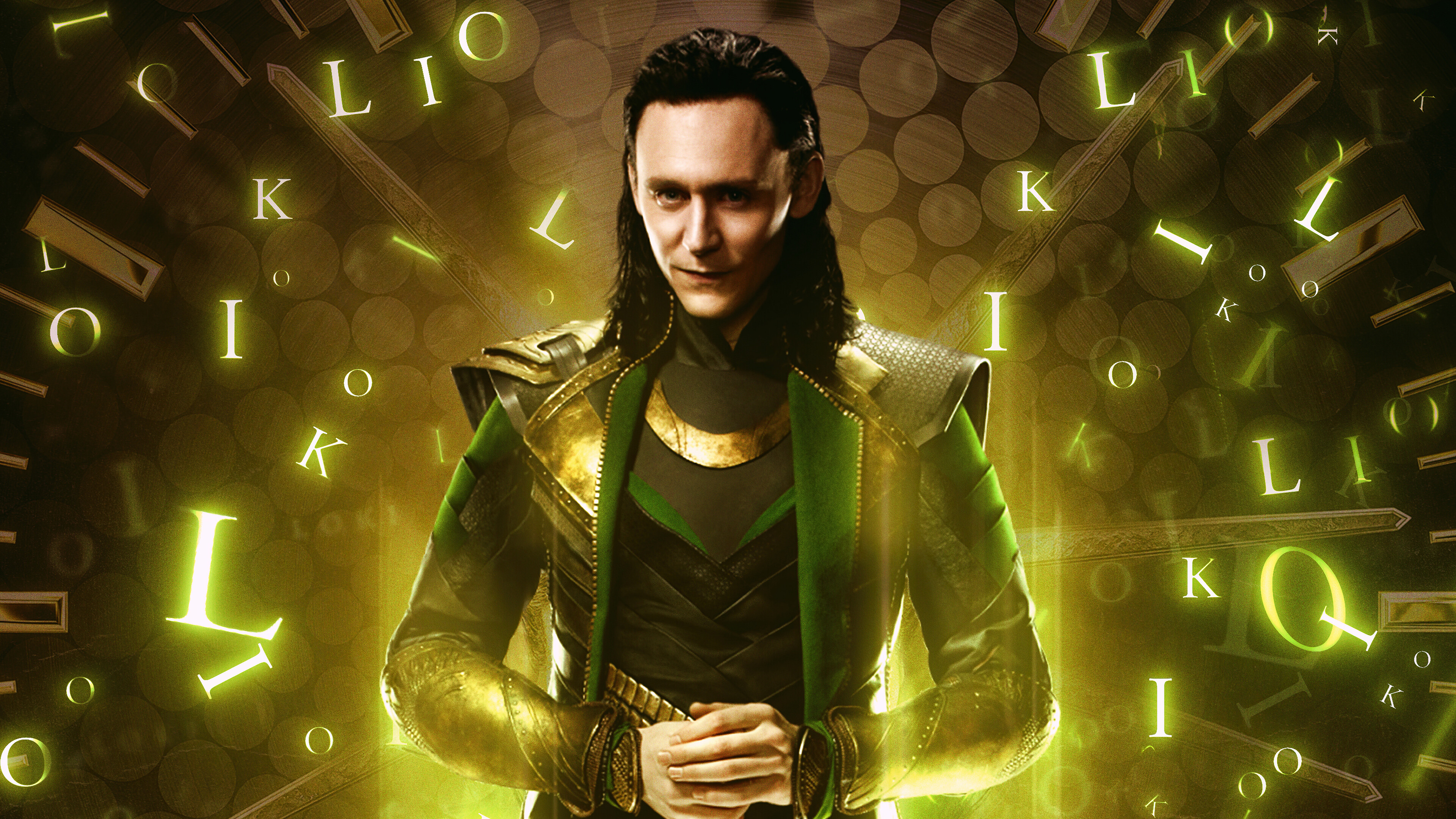 Loki (TV Series): An American television series created for the streaming service Disney+. 3840x2160 4K Wallpaper.