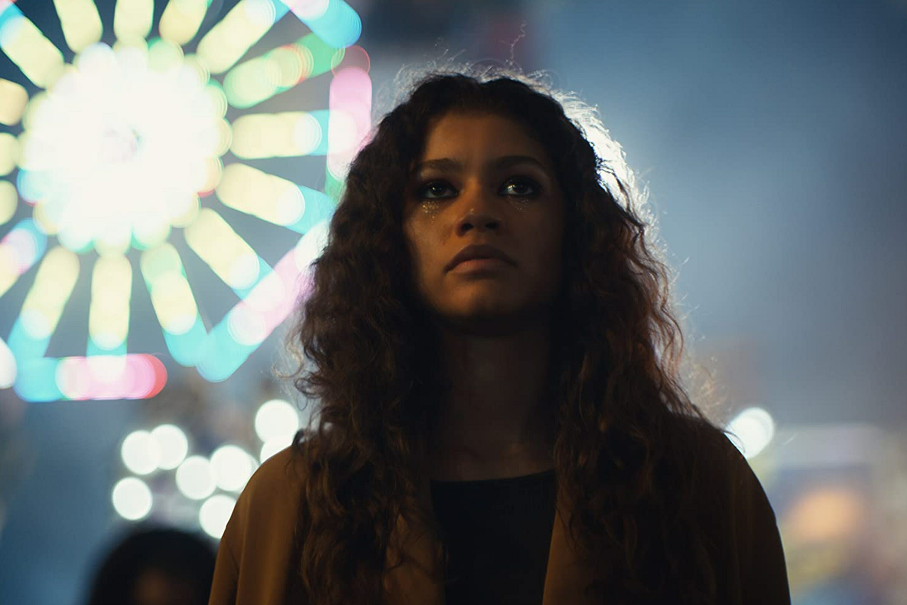 Euphoria (TV Series): Rue, A  17-year-old recovering drug addict struggling to find her place in the world. 3000x2000 HD Background.