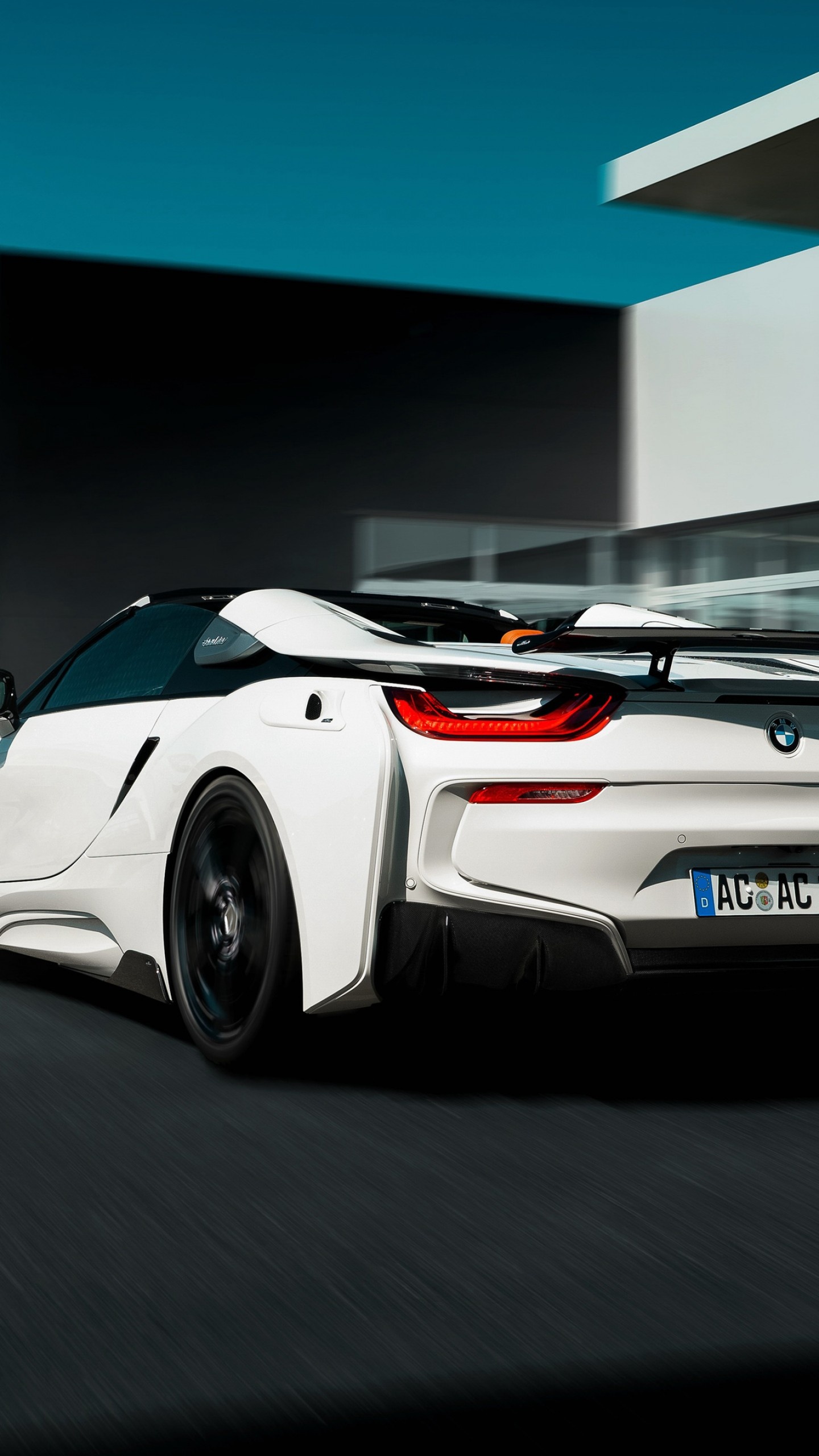 BMW i8, AC Schnitzer Roadster, Supercar excellence, Unparalleled performance, Luxury and comfort, 1440x2560 HD Phone