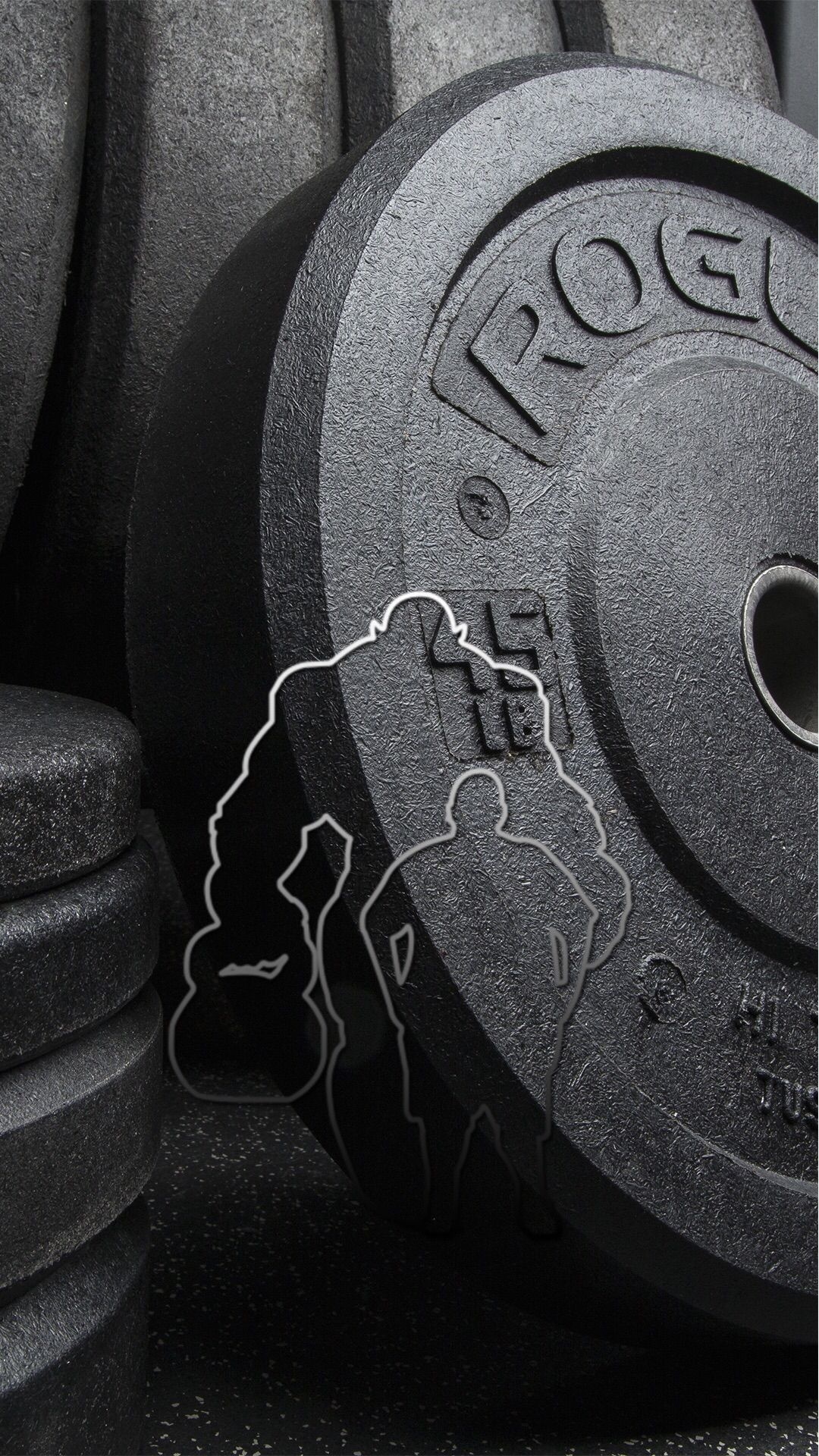 Weight plates, Gym Motivation Wallpaper, 1080x1920 Full HD Handy
