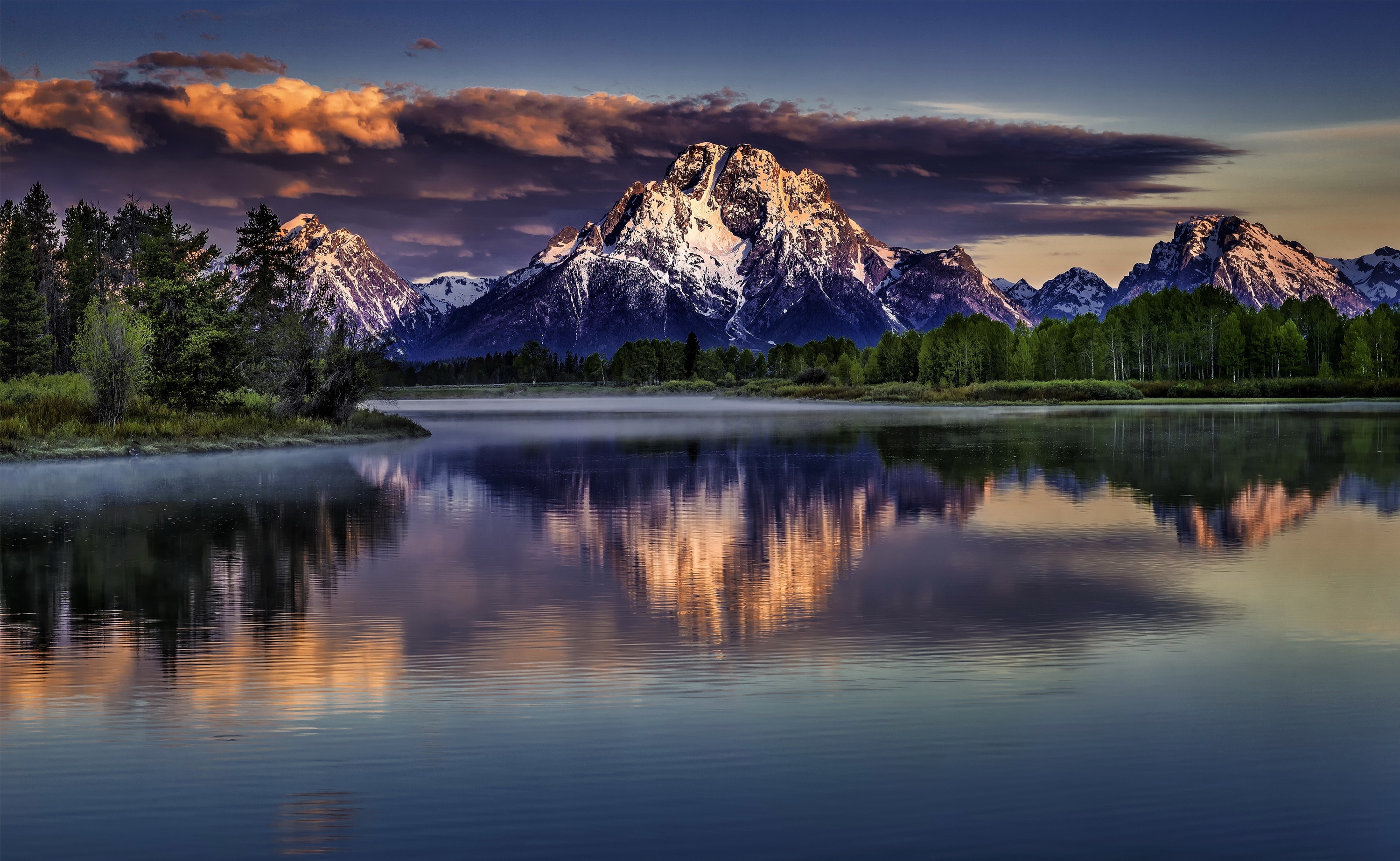 Wyoming Travels, Pictures USA, Grand Teton, Wyoming nature mountains, 3000x1850 HD Desktop