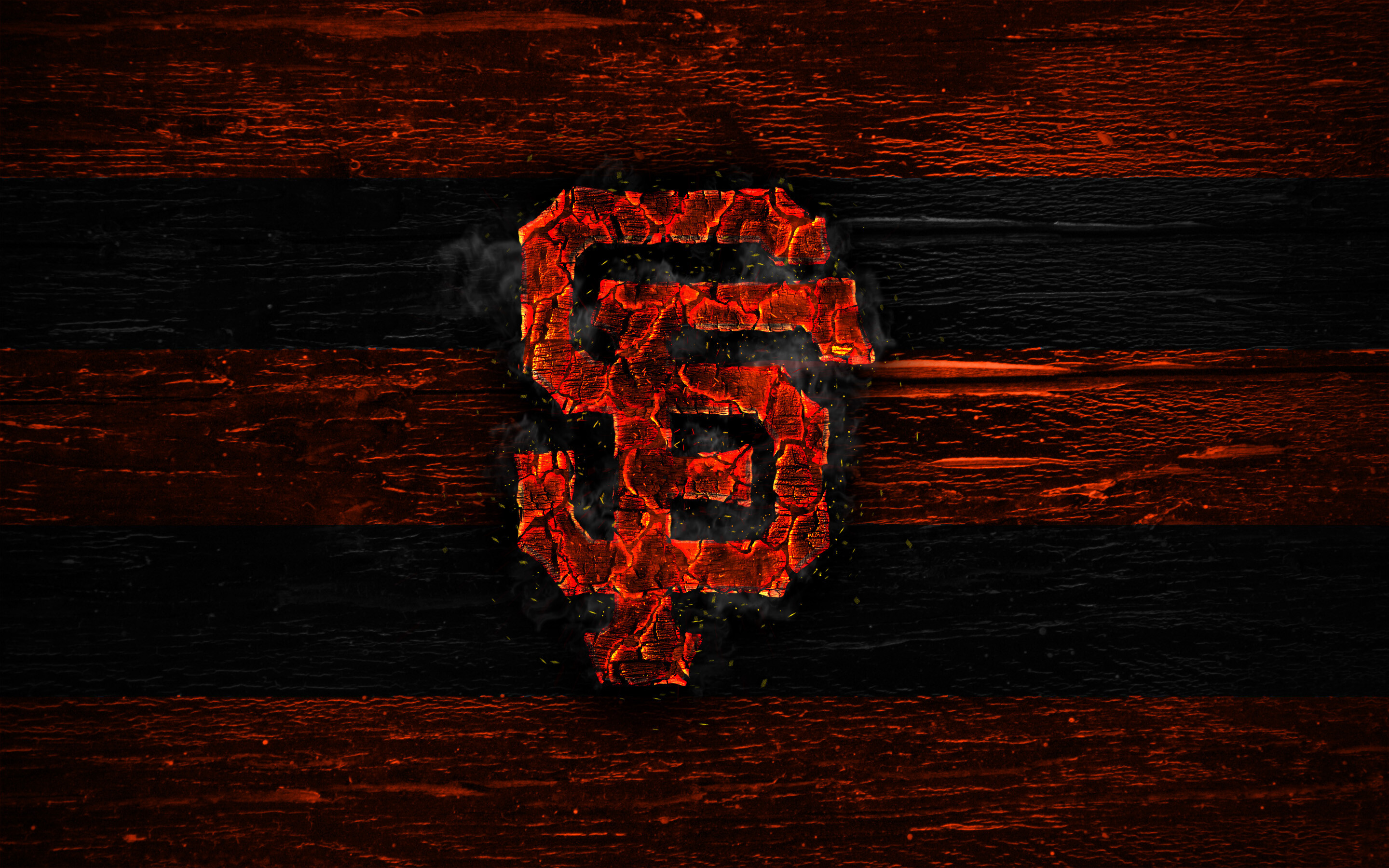 San Francisco Giants: The professional baseball team, founded in 1883 as the New York Gothams. 2880x1800 HD Background.