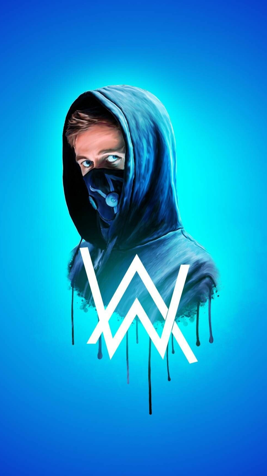 Alan Walker: Faded, Released in December 2015 and sung by Isehin Solheim. 1080x1920 Full HD Background.