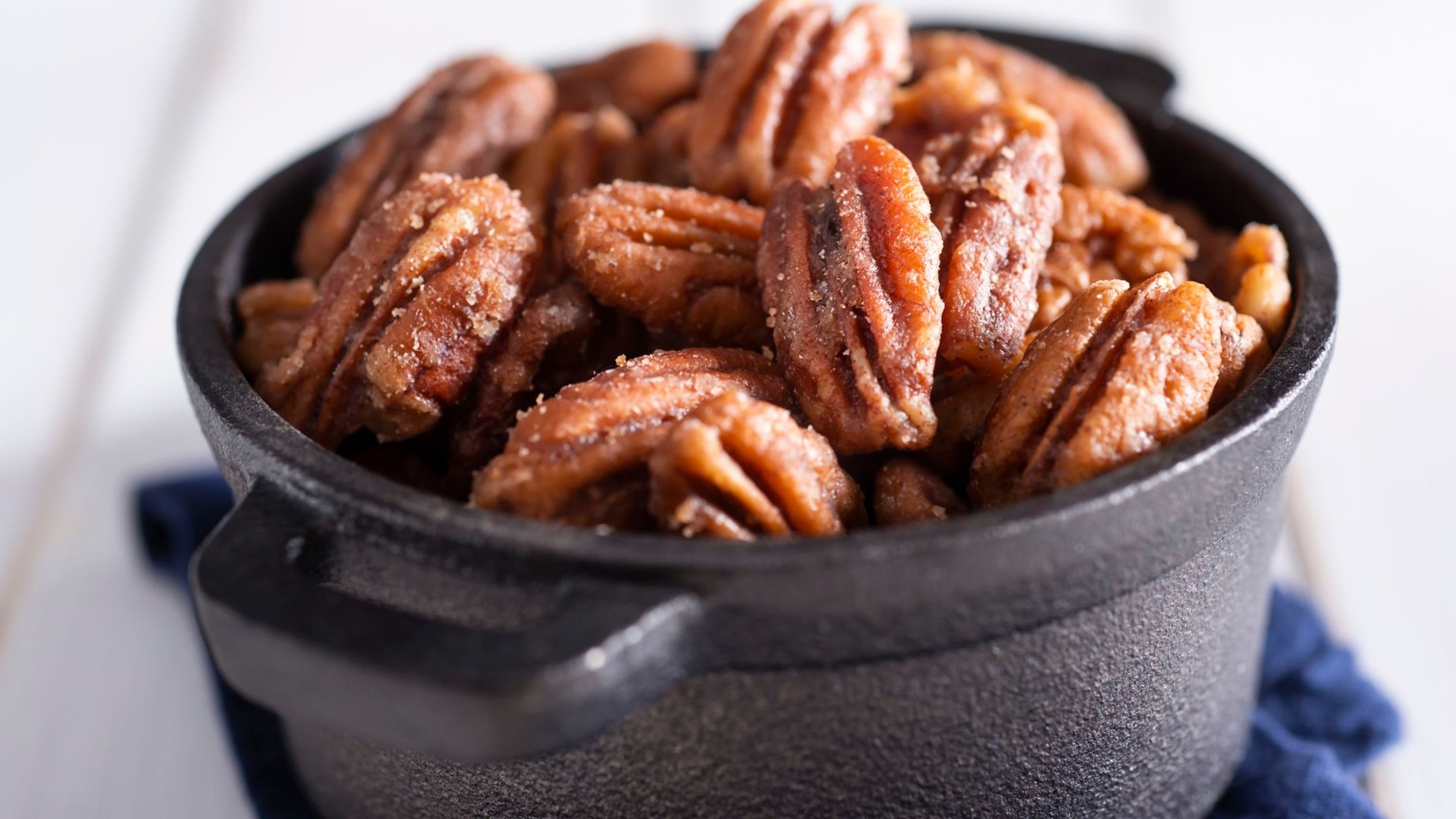 Pecans: One of the most popular edible nuts native to North America and Mexico. 1920x1080 Full HD Wallpaper.