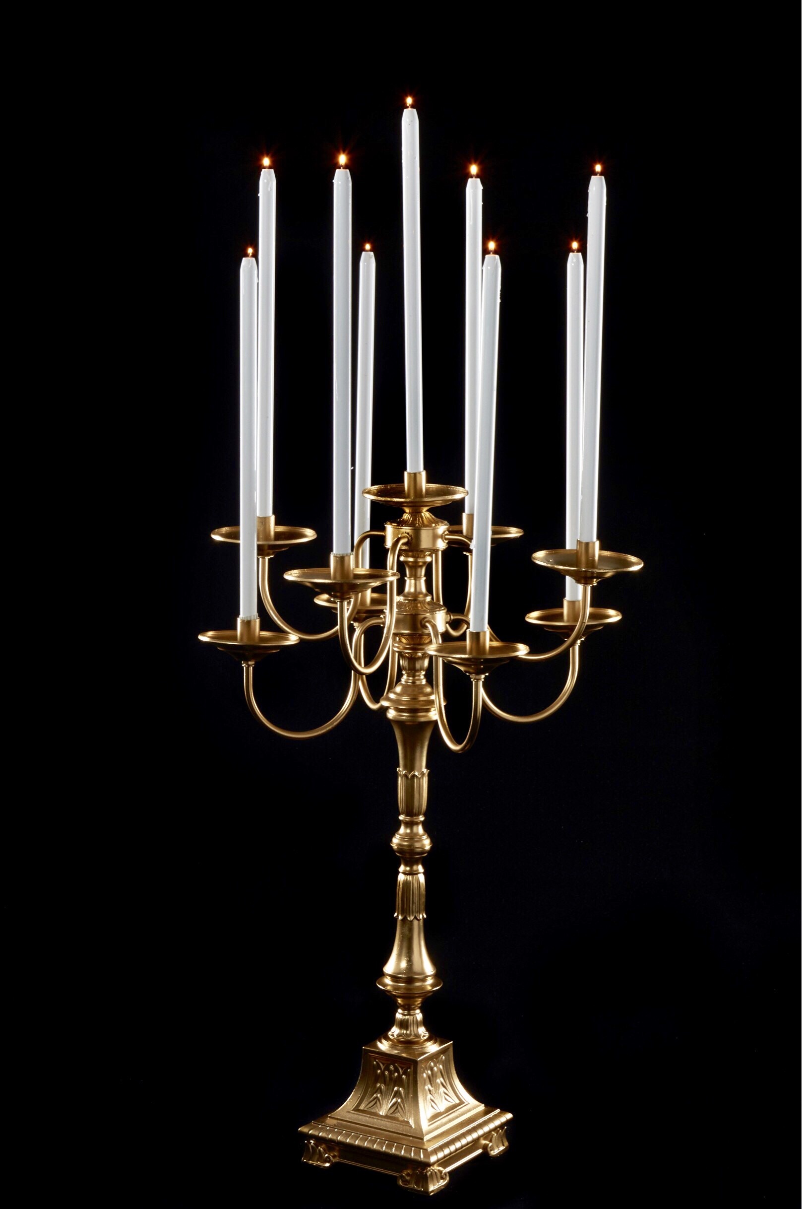 Silver & Gold, Traditional candelabra, Regal beauty, Luxurious centerpiece, 1620x2440 HD Phone