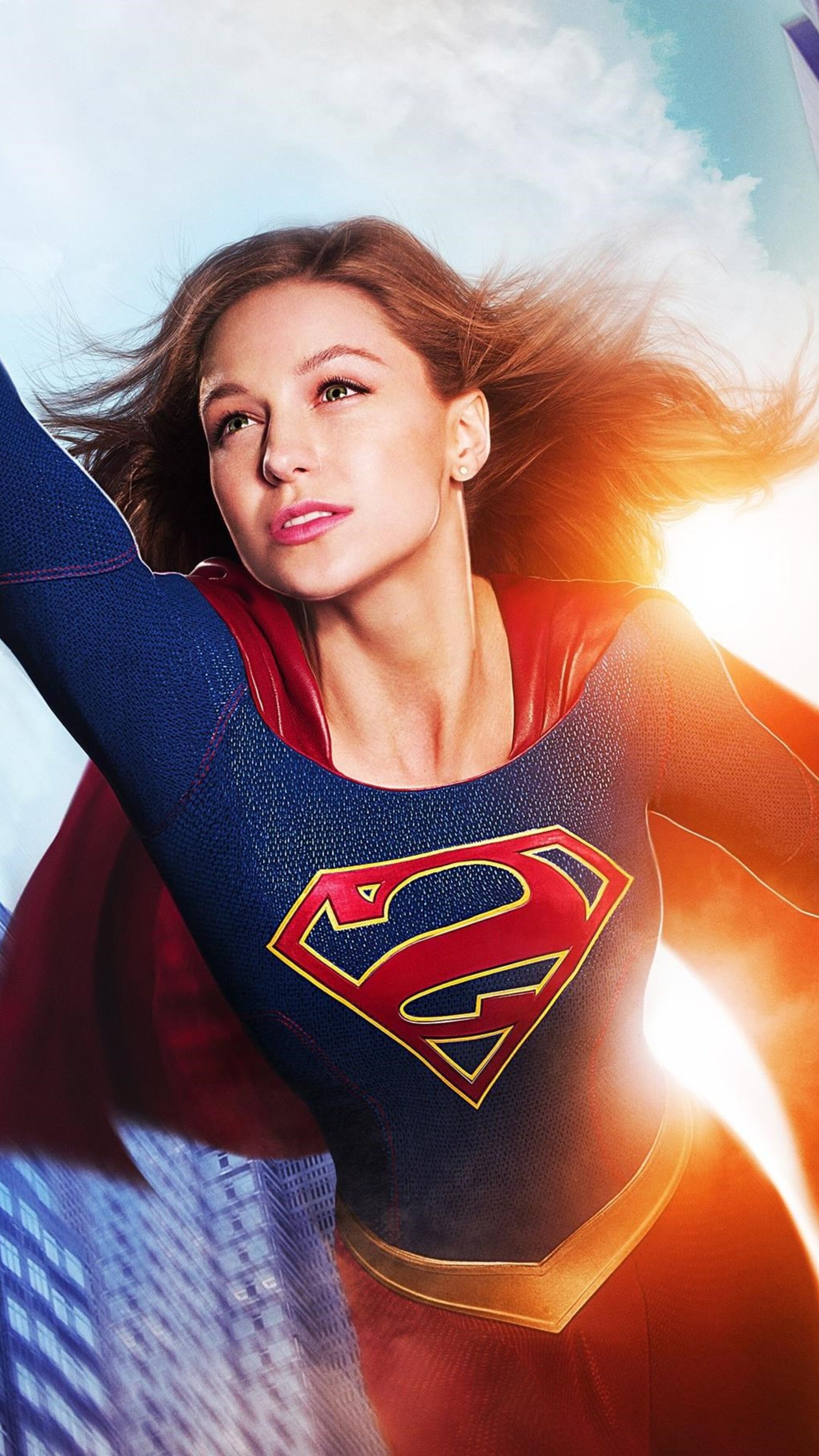 Melissa Benoist, Movies, Supergirl, Sony Xperia, 2160x3840 4K Phone