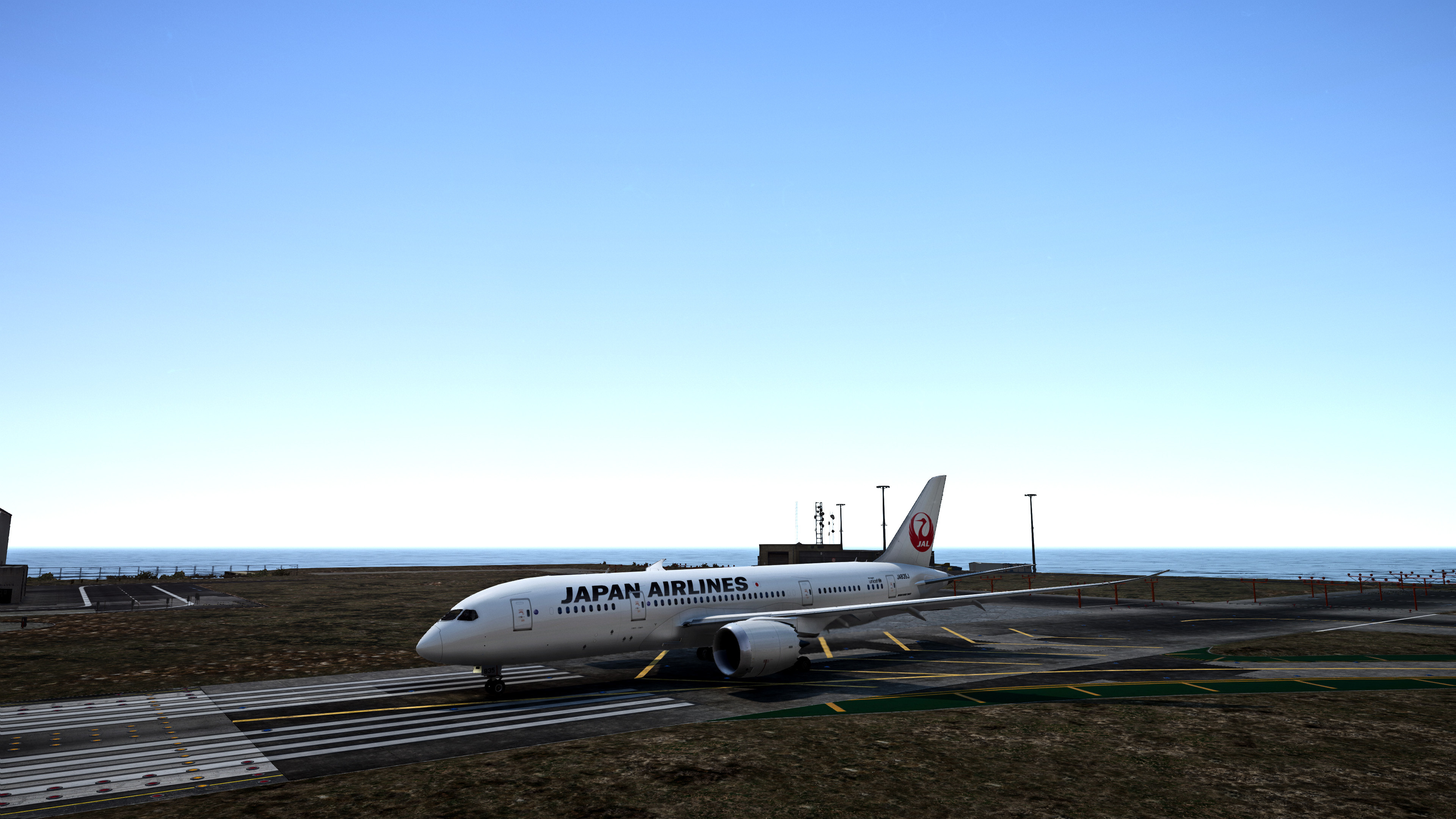 Japan Airlines, Boeing 787-8 livery, Travels, 3840x2160 4K Desktop