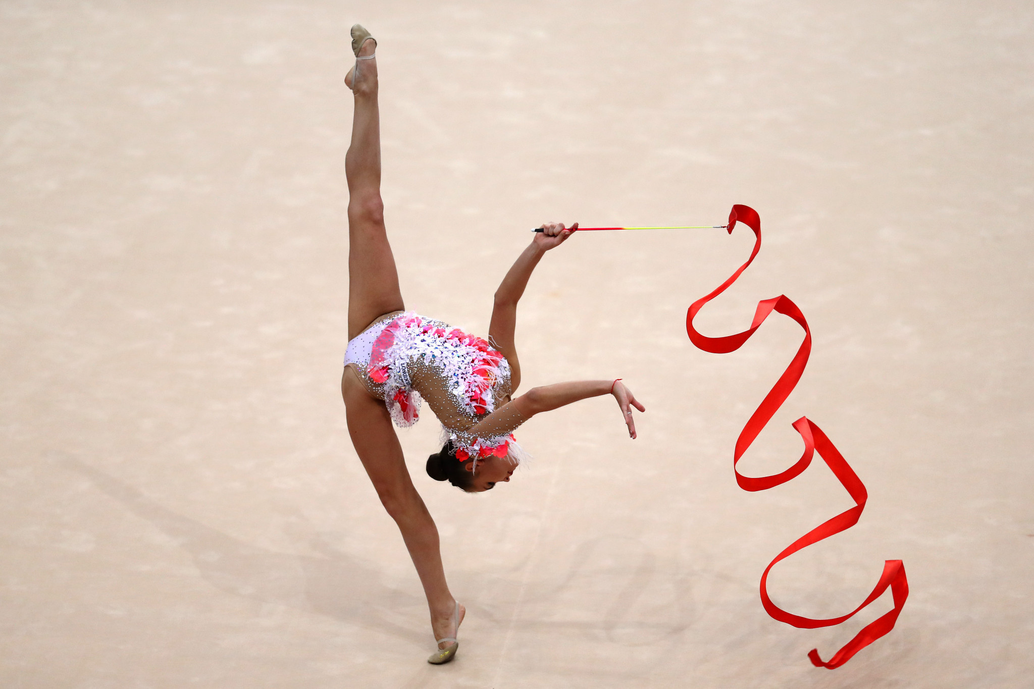 Rhythmic Gymnastics: Arina Averina, A Russian individual gymnast, The 2016 Grand Prix Final all-around bronze medalist. 2050x1370 HD Wallpaper.