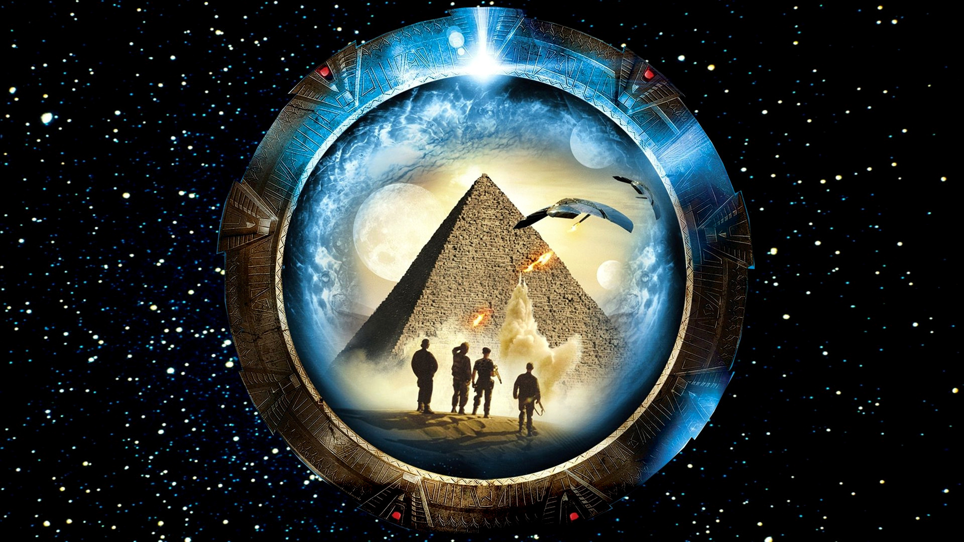 Stargate Movie, Fanart, Extraterrestrial exploration, Ancient artifact, 1920x1080 Full HD Desktop