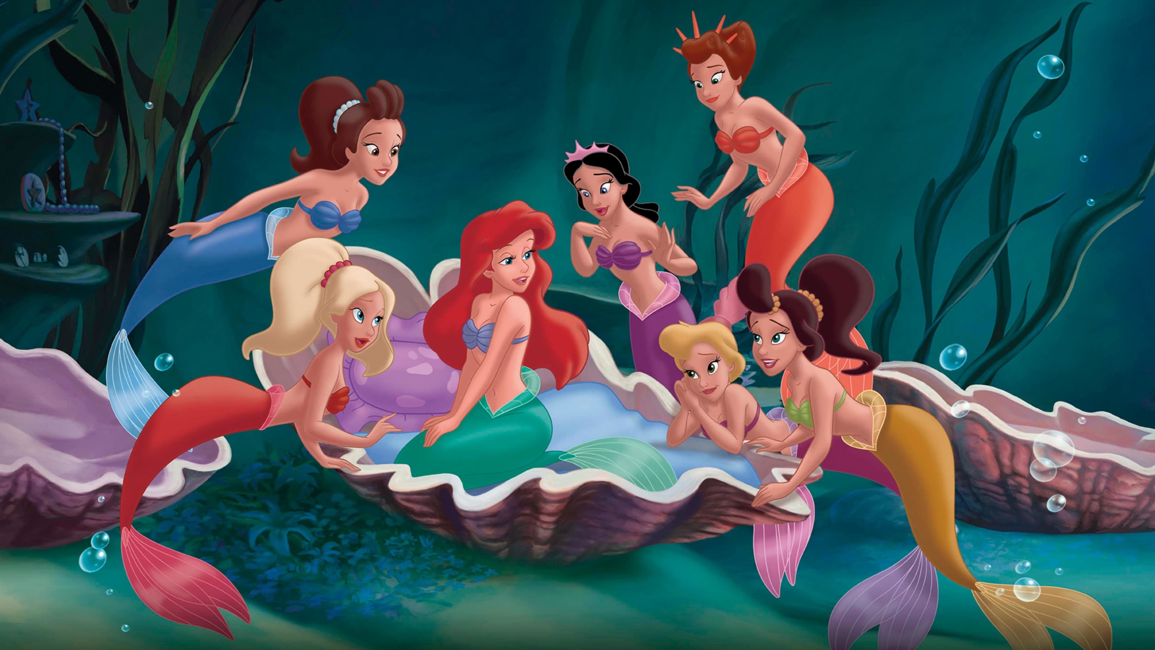 Ariel, The Little Mermaid, Ariel's Beginning, Database, 3840x2160 4K Desktop