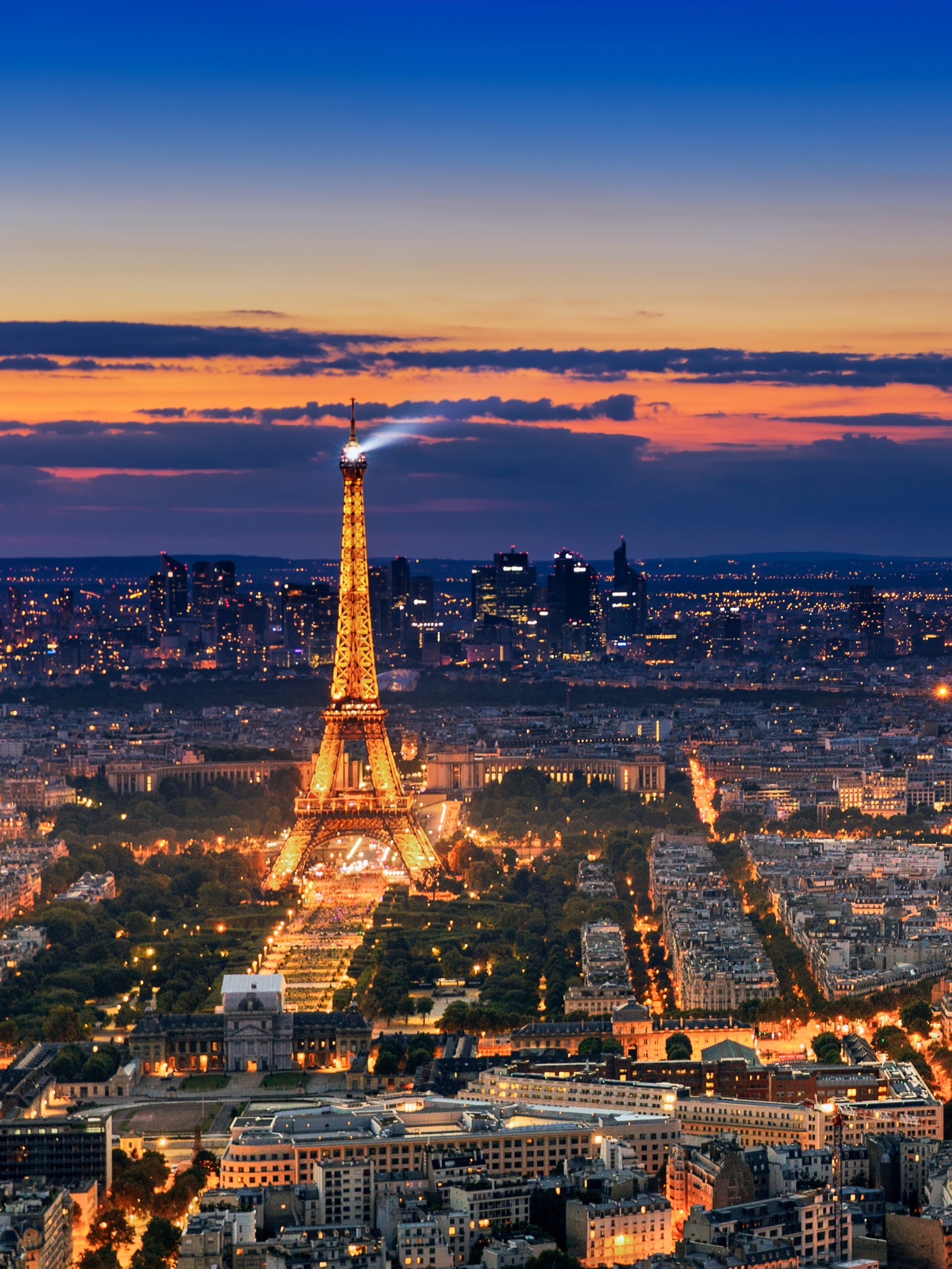Paris skyline, Iconic landmarks, French elegance, World-famous architecture, 1540x2050 HD Phone