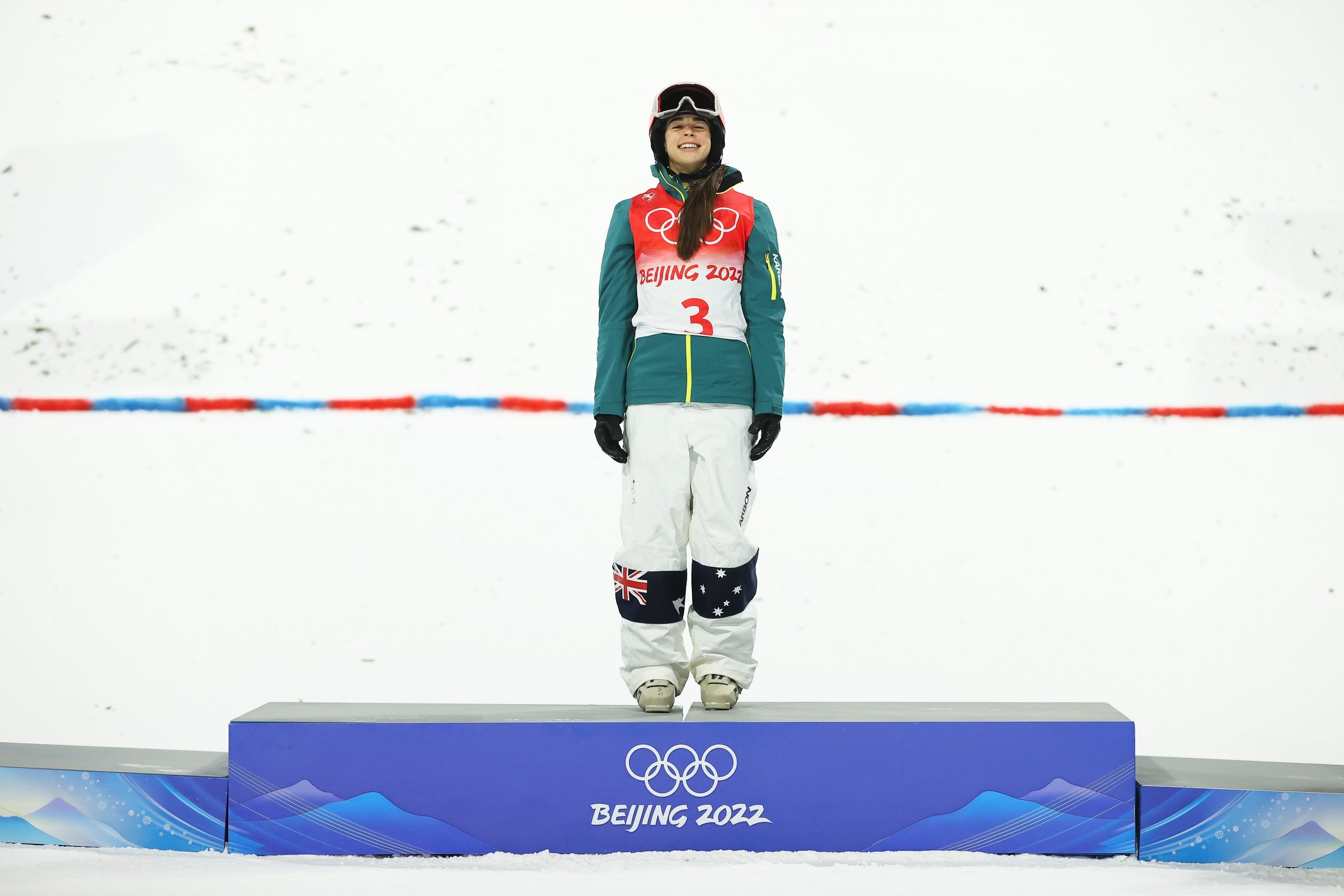 Jakara Anthony, Beijing Winter Olympics, Gold, Womens Moguls, 2560x1710 HD Desktop