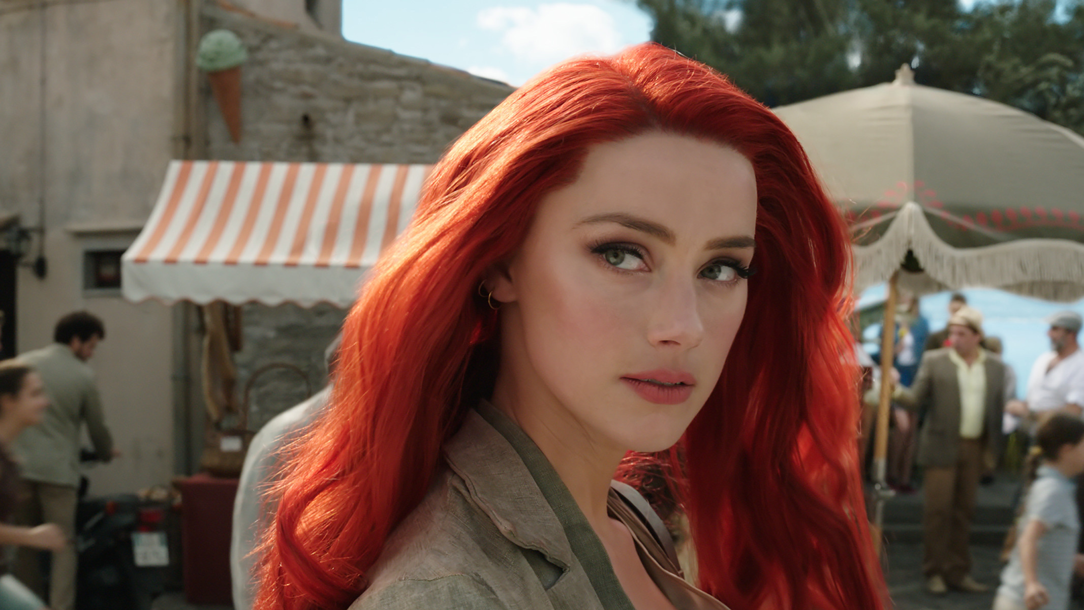 Amber Heard as Mera, Aquaman movie, 4K wallpapers, Stunning imagery, 2140x1200 HD Desktop