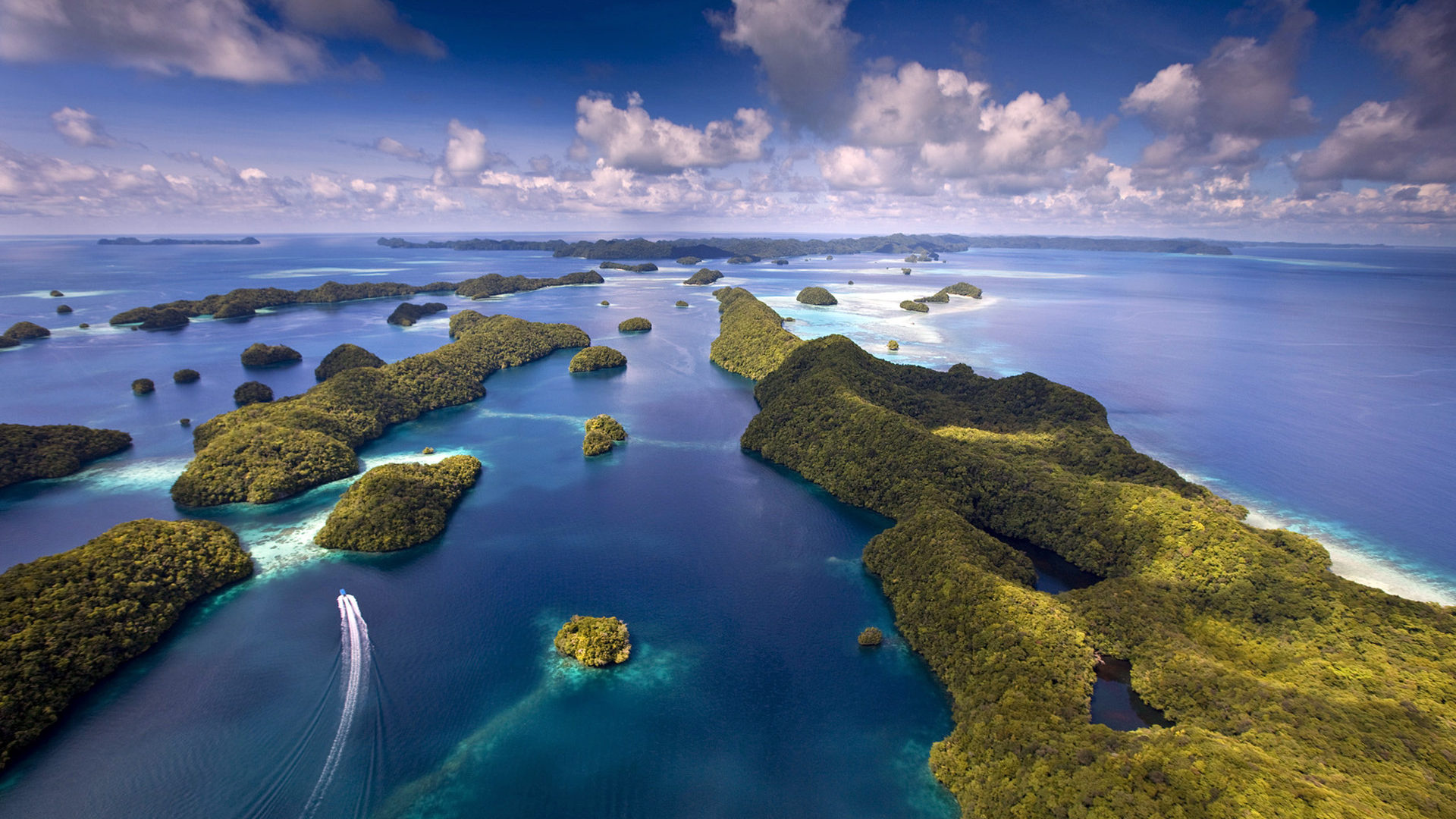 Micronesia, Republic of Palau, Island paradise, Pacific archipelago, 1920x1080 Full HD Desktop