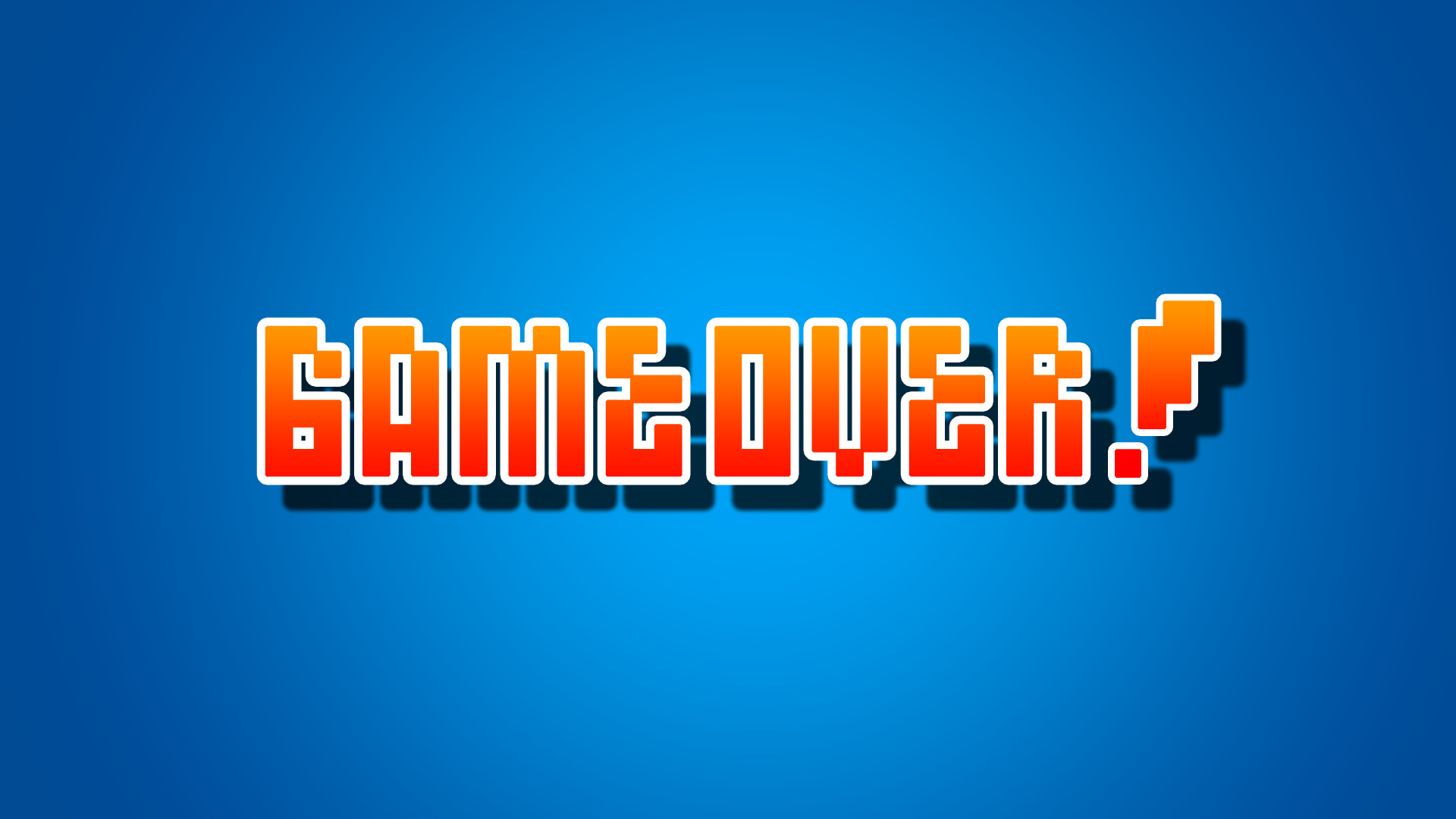 Game Over, Stunning visuals, Immersive experience, Gaming art, 1920x1080 Full HD Desktop