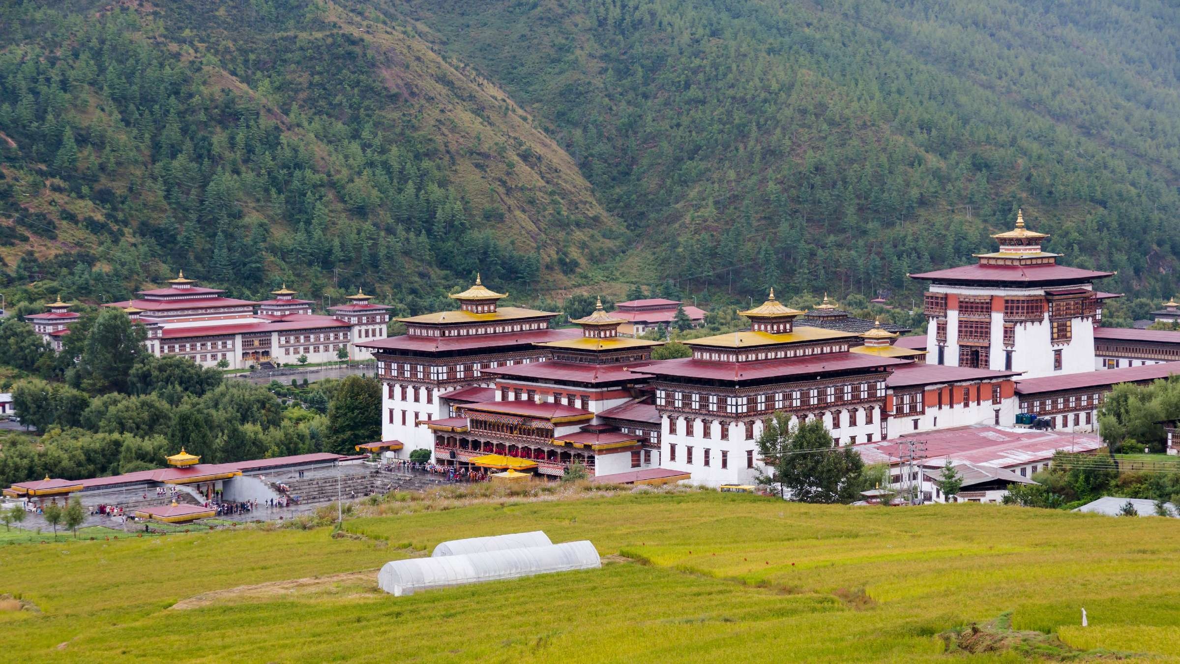 Bhutan, History of Bhutan, Political structure, Population details, 2400x1350 HD Desktop